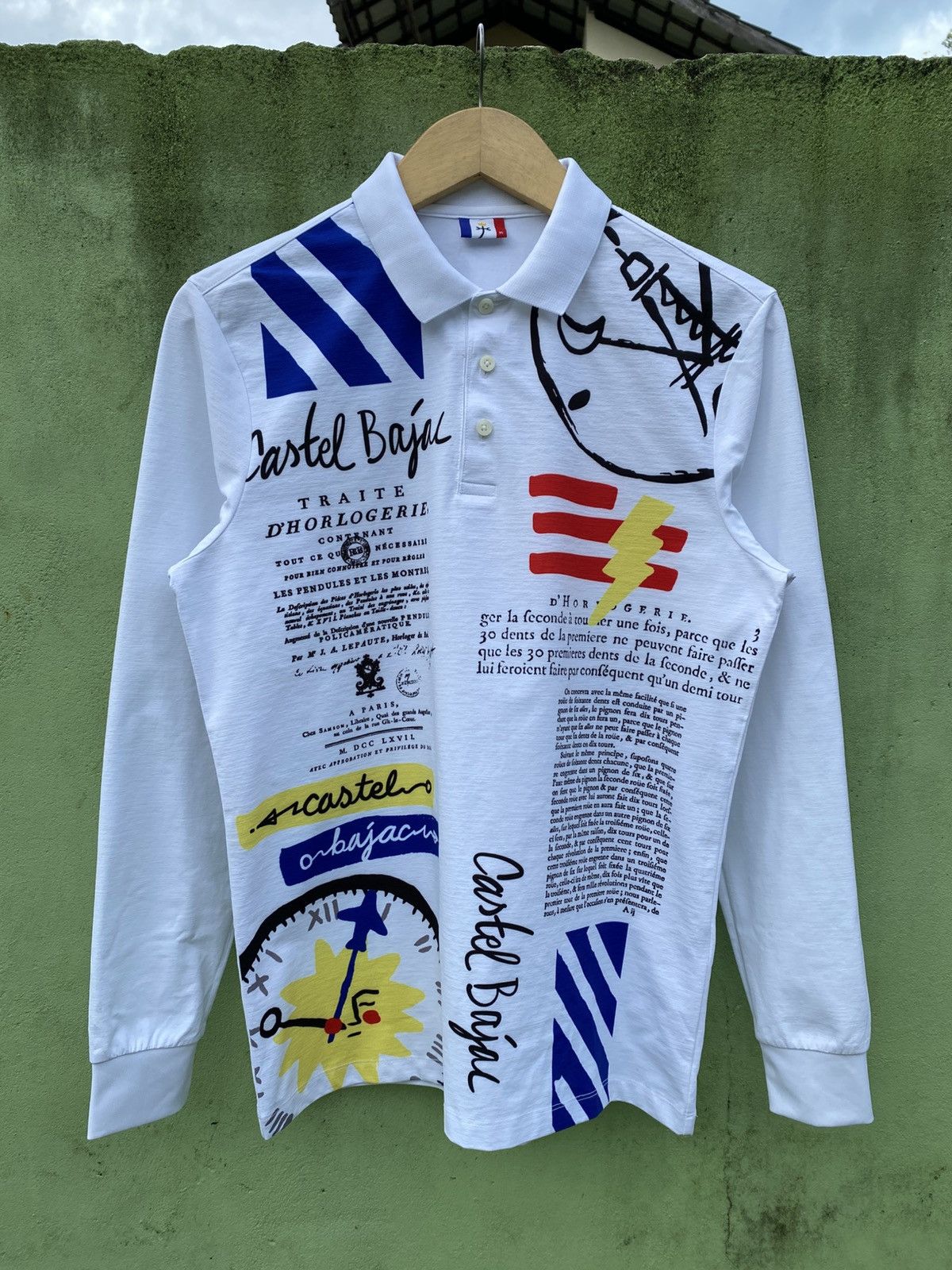 Jean Charles De Castelbajac Jean Charles De Castelbajac Polo Art Rare Designer Piece Size US M / EU 48-50 / 2 - 1 Thumbnail