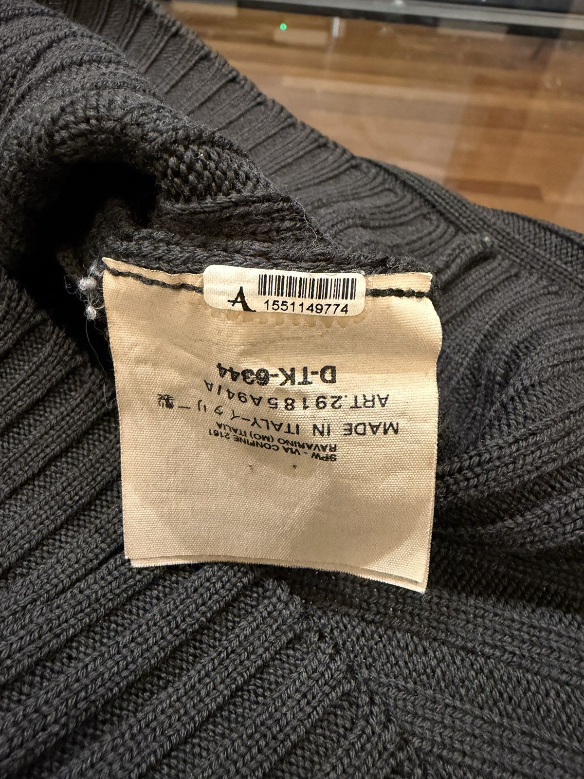 C.P. Company C.P. Company Ribbed Wool Sweater Size US XL / EU 56 / 4 - 4 Thumbnail