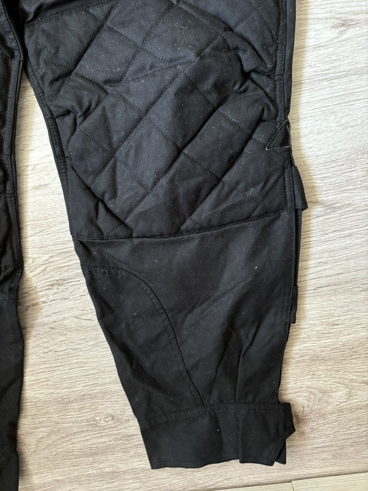Barbour Barbour Bike Trousers C34 86cm Waxed Cotton Biker Pants Size US 34 / EU 50 - 3 Thumbnail