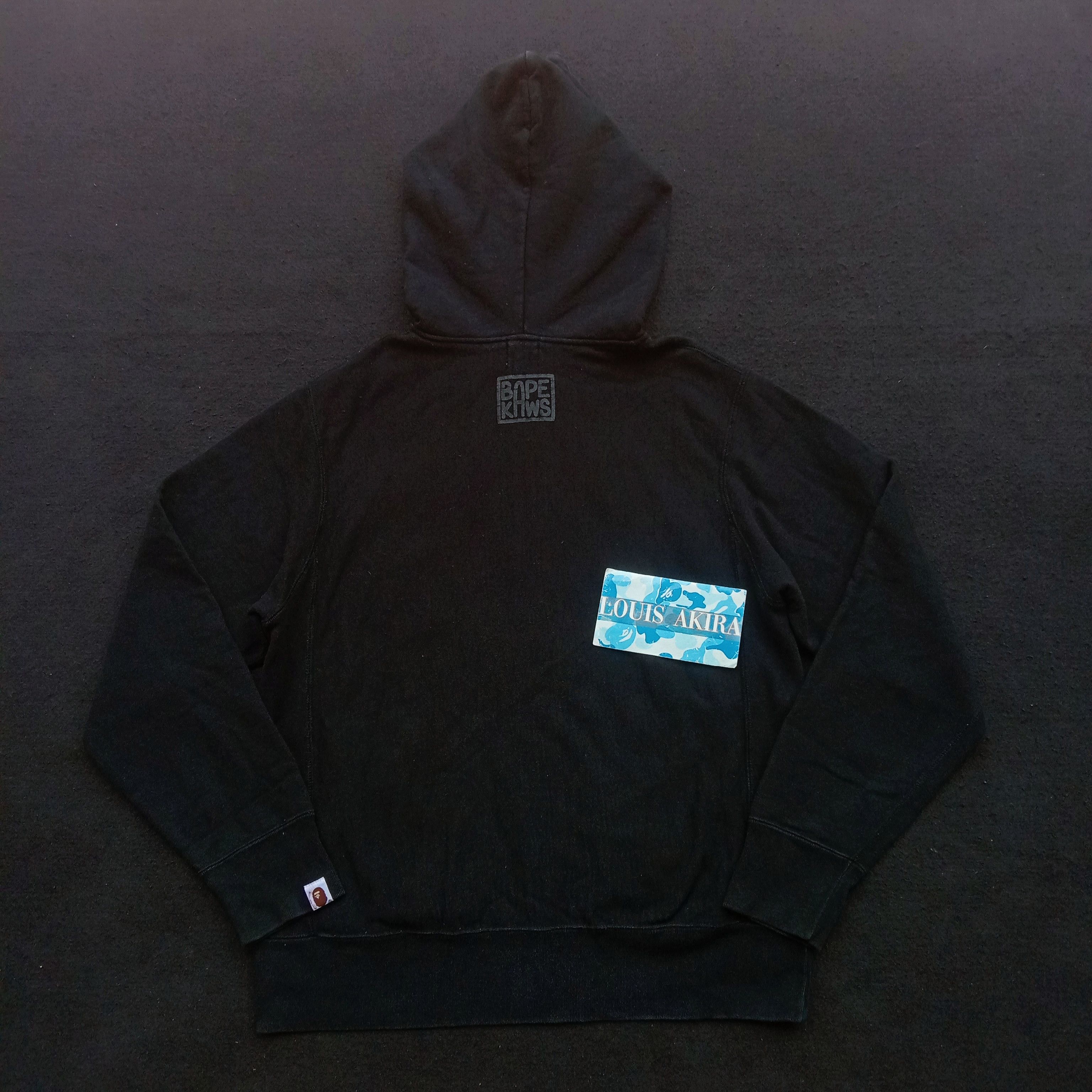 Bape Bape x Kaws Full Zip Hoodie (2005) Size US S / EU 44-46 / 1 - 5 Thumbnail