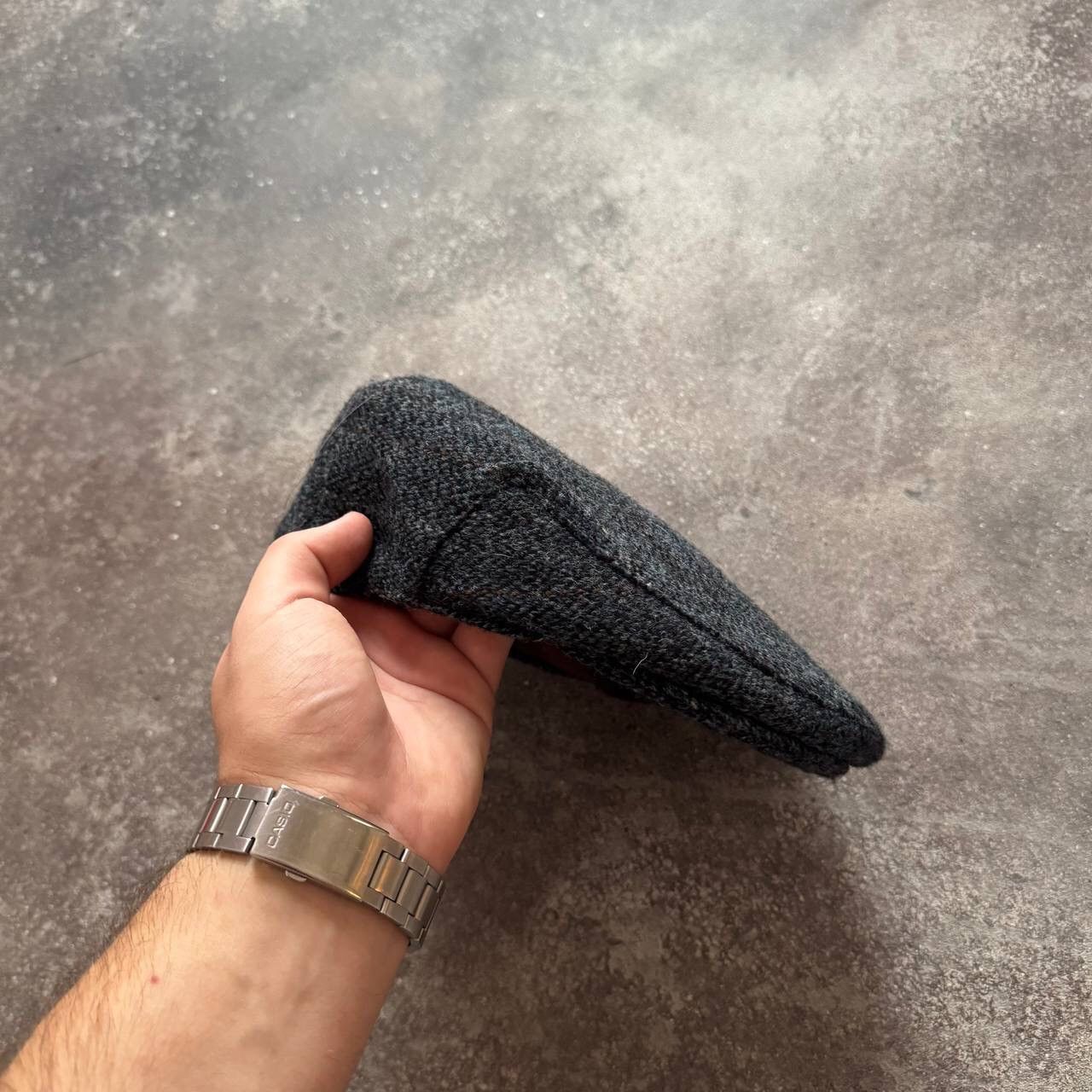 Harris Tweed × Japanese Brand × Vintage Harris Tweed Vintage Y2K Beret Hat Size ONE SIZE - 4 Thumbnail