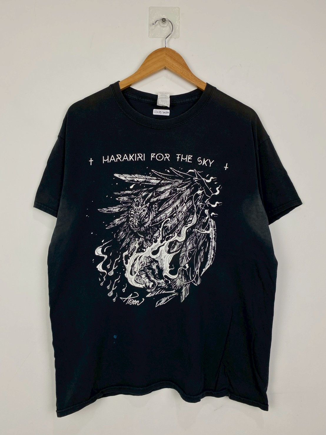 Vintage Harakiri From The Sky T-Shirts DO1534 Size US L / EU 52-54 / 3 - 2 Thumbnail