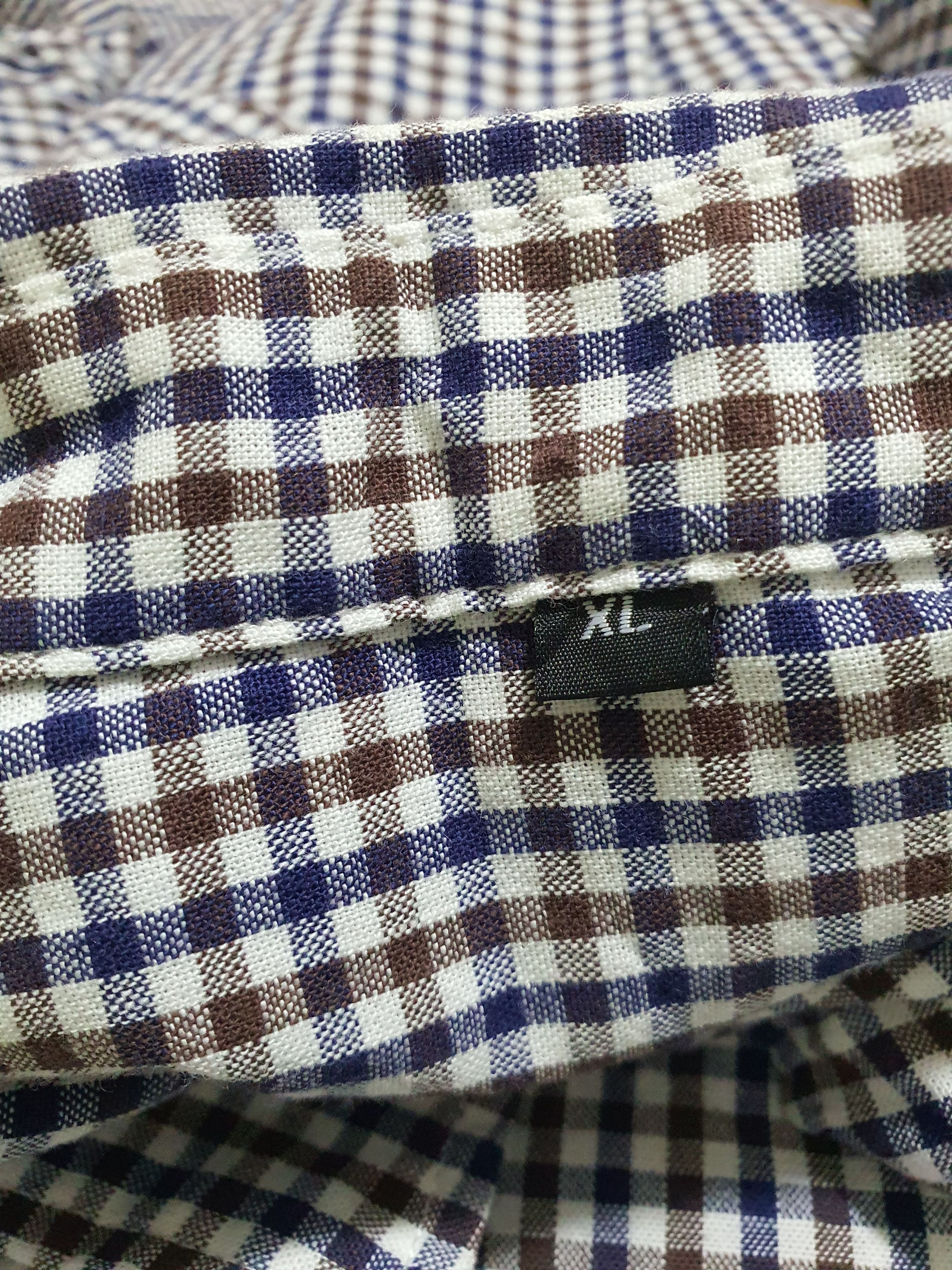 Japanese Brand × Muji MUJI 20.5/30 CHECKED SHIRT Size US XL / EU 56 / 4 - 3 Thumbnail
