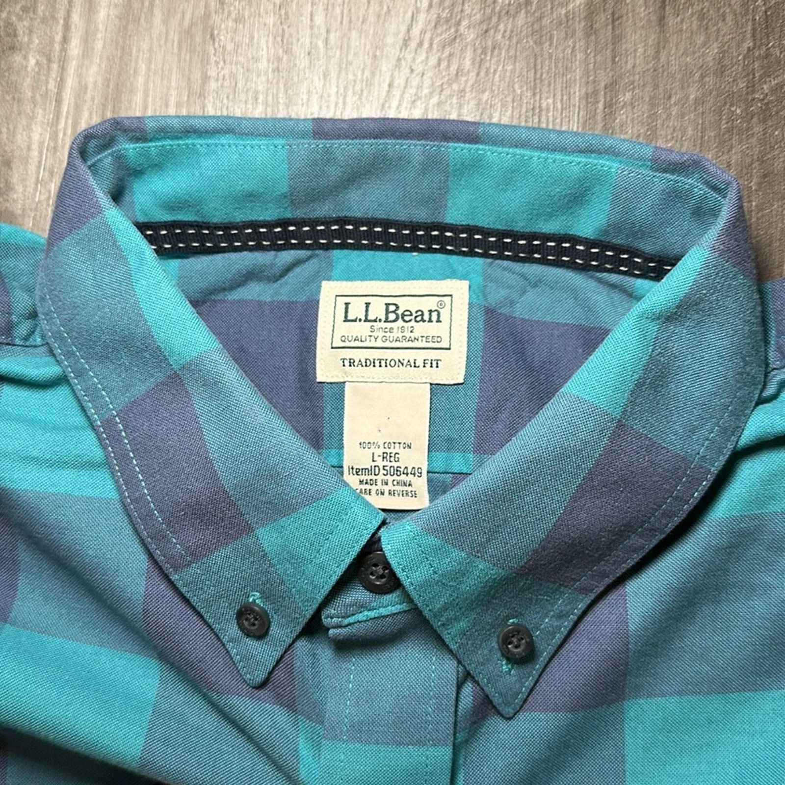 L.L. Bean L.L. Bean Traditional Fit Long Sleeve - Large Regular Size US L / EU 52-54 / 3 - 6 Thumbnail
