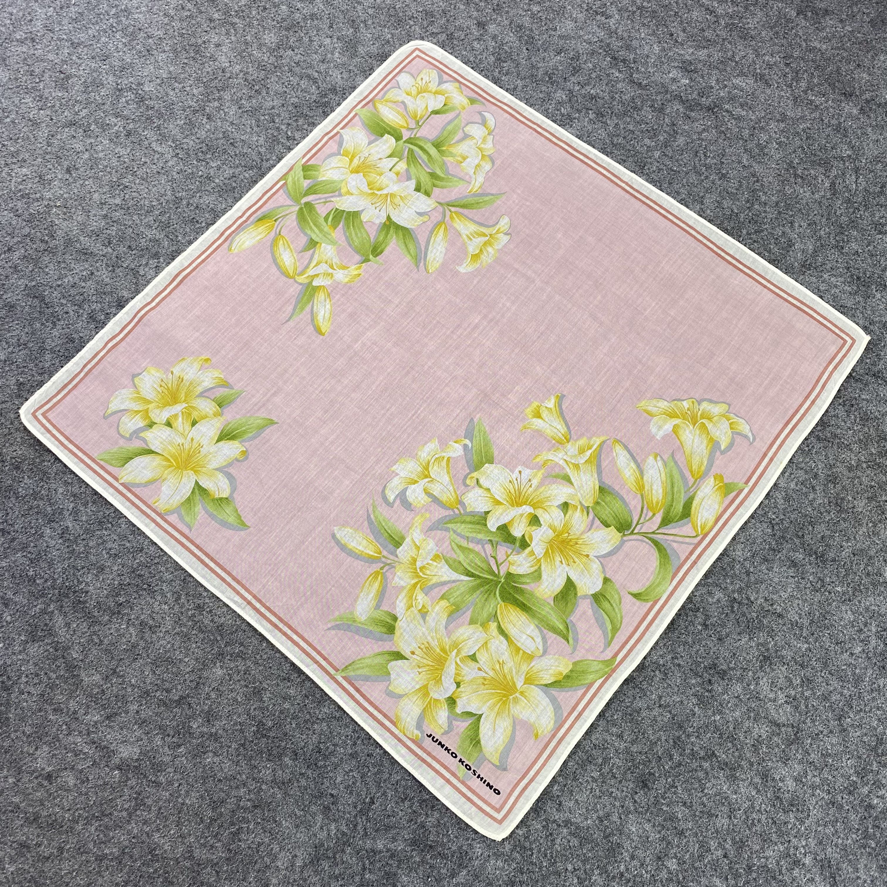 Japanese Brand Junko Koshino Handkerchief / Bandana / Neckerchief-B692 Size ONE SIZE - 4 Thumbnail