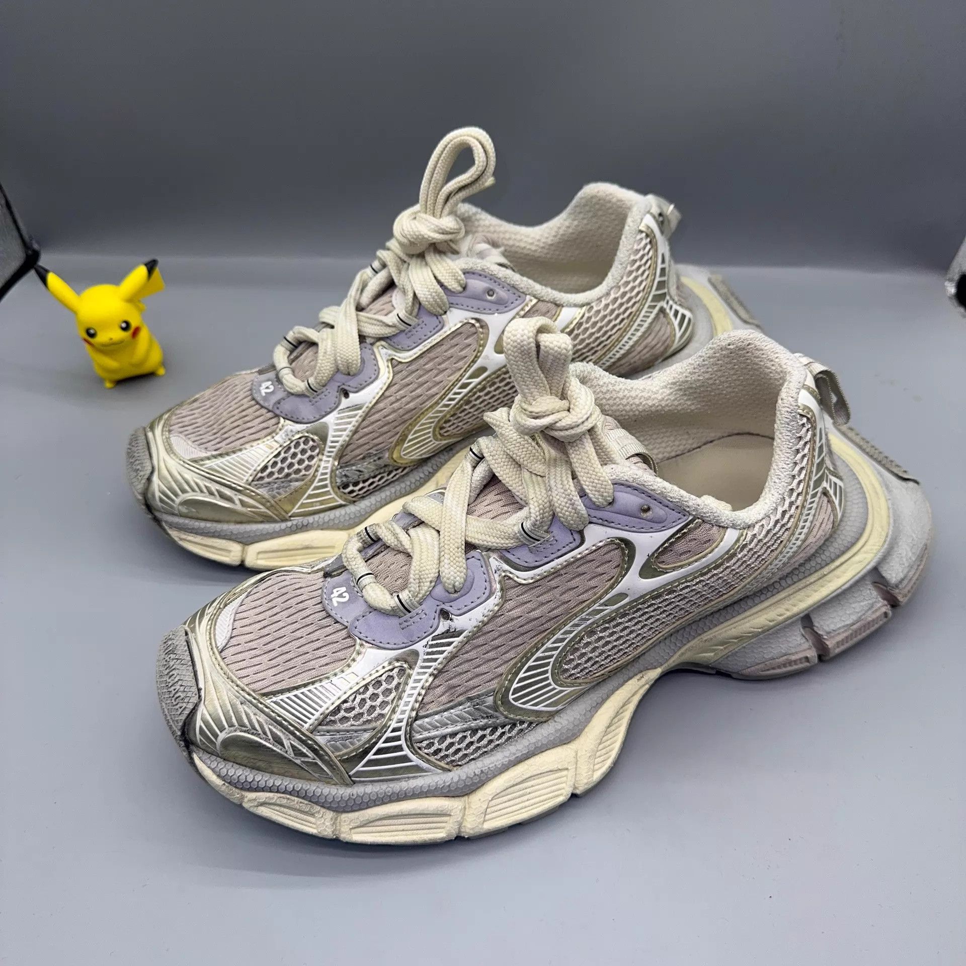 Balenciaga Balenciaga 3XL Light Purple Shoes 42 Size US 9 / EU 42 - 1 Thumbnail
