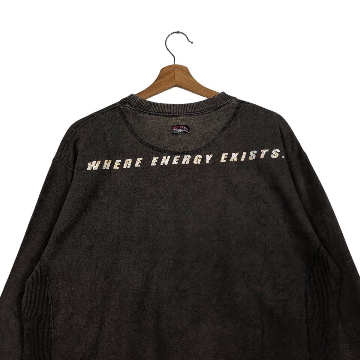 Japanese Brand 📌Vintage Sweatshirt Soljah Big Logo Punk Design Size US M / EU 48-50 / 2 - 10 Thumbnail