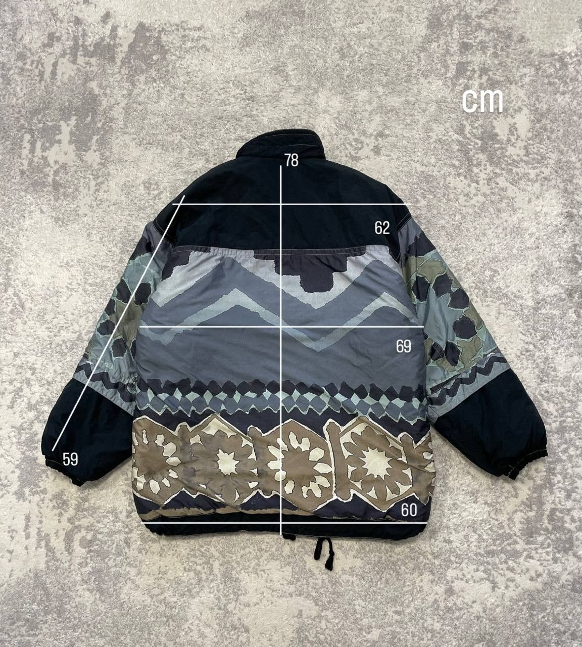 Other Vintage 90s Magic Venture Camo Ski Jacket Men Tribal Pattern Size US M / EU 48-50 / 2 - 16 Thumbnail