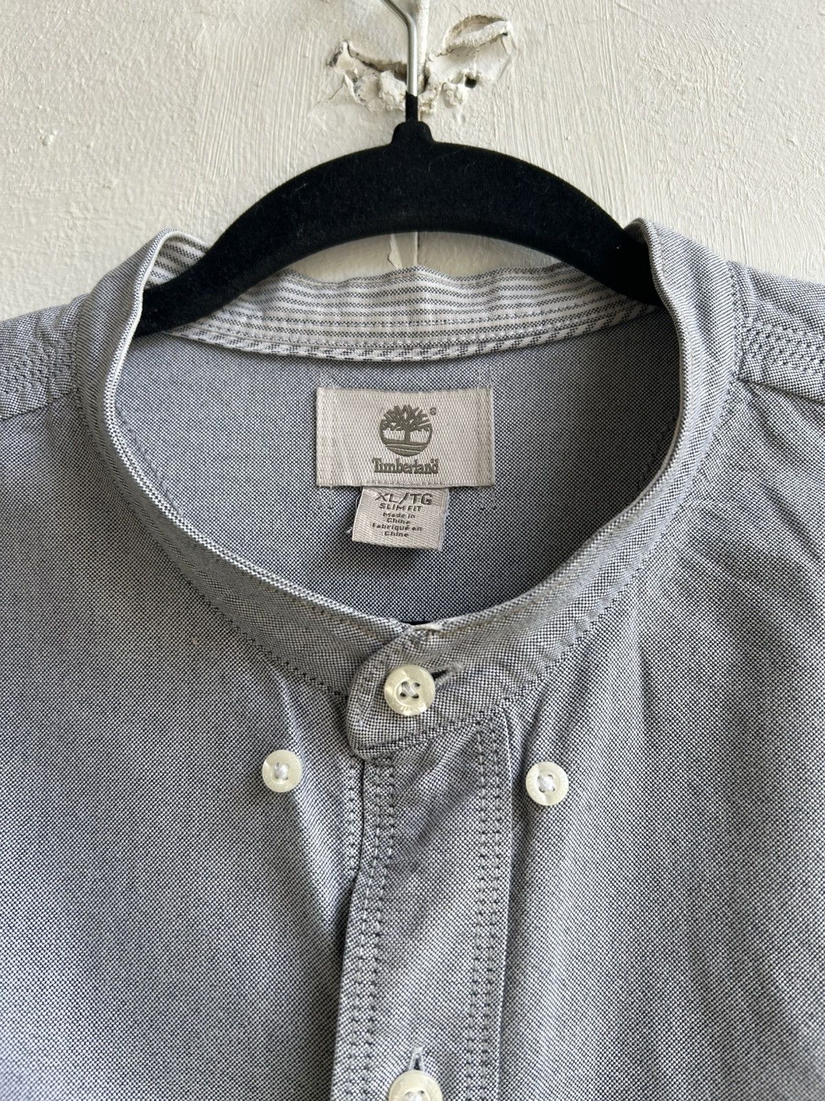 Timberland Timberland light blue/grey shirt by Action Art Size US XL / EU 56 / 4 - 7 Thumbnail