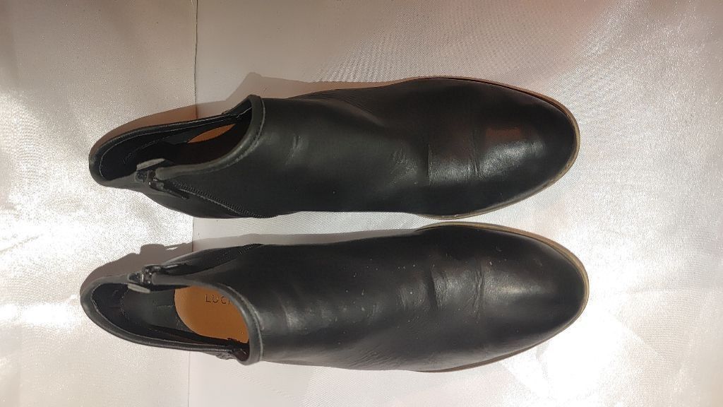 The Unbranded Brand Lucky Brand Brekke Leather Boots Size 8.5 Size US 8.5 / IT 38.5 - 5 Thumbnail