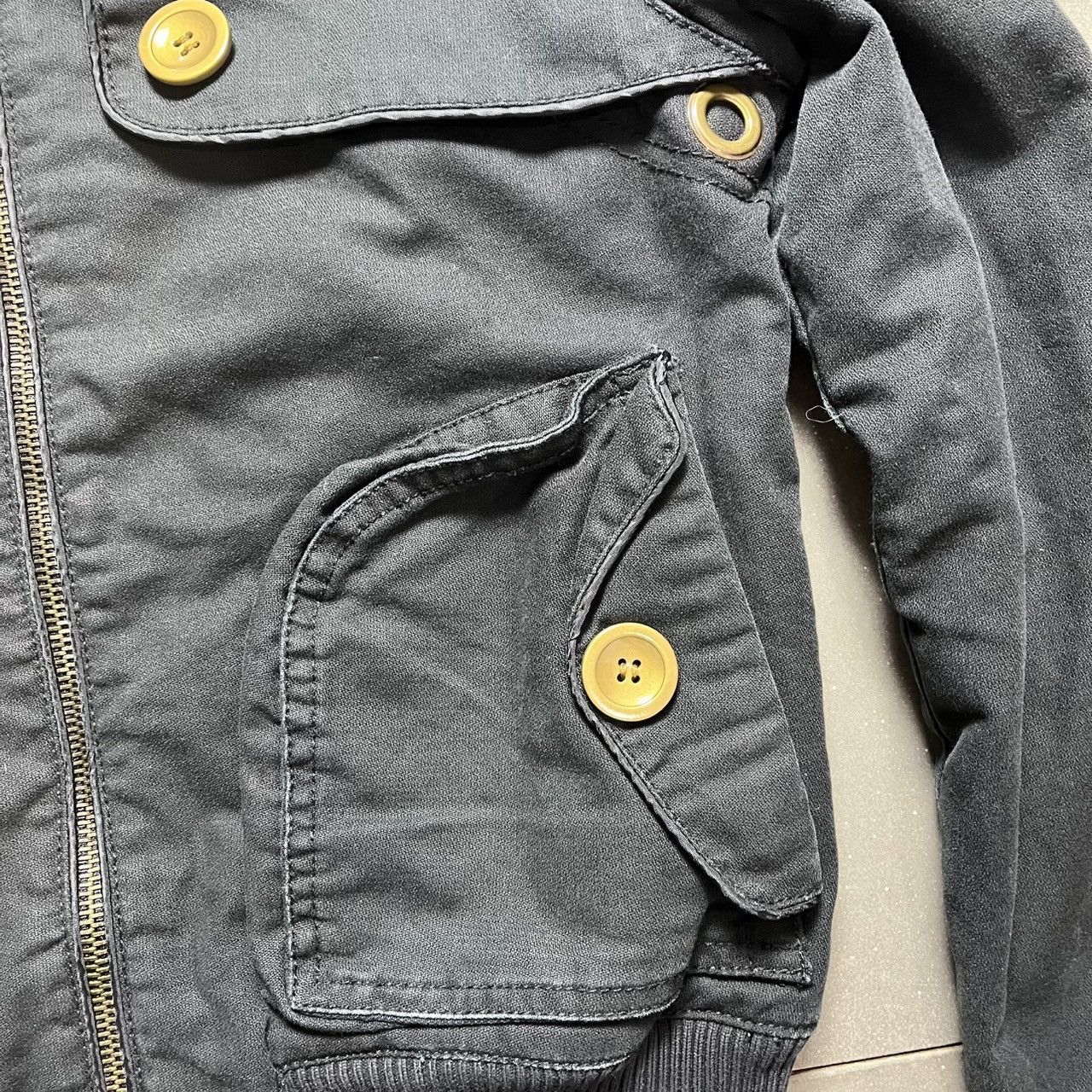 Japanese Brand × Le Grande Bleu (L.G.B.) Power To The People Japanese Brand Multi Pocket Jacket Size US M / EU 48-50 / 2 - 6 Thumbnail