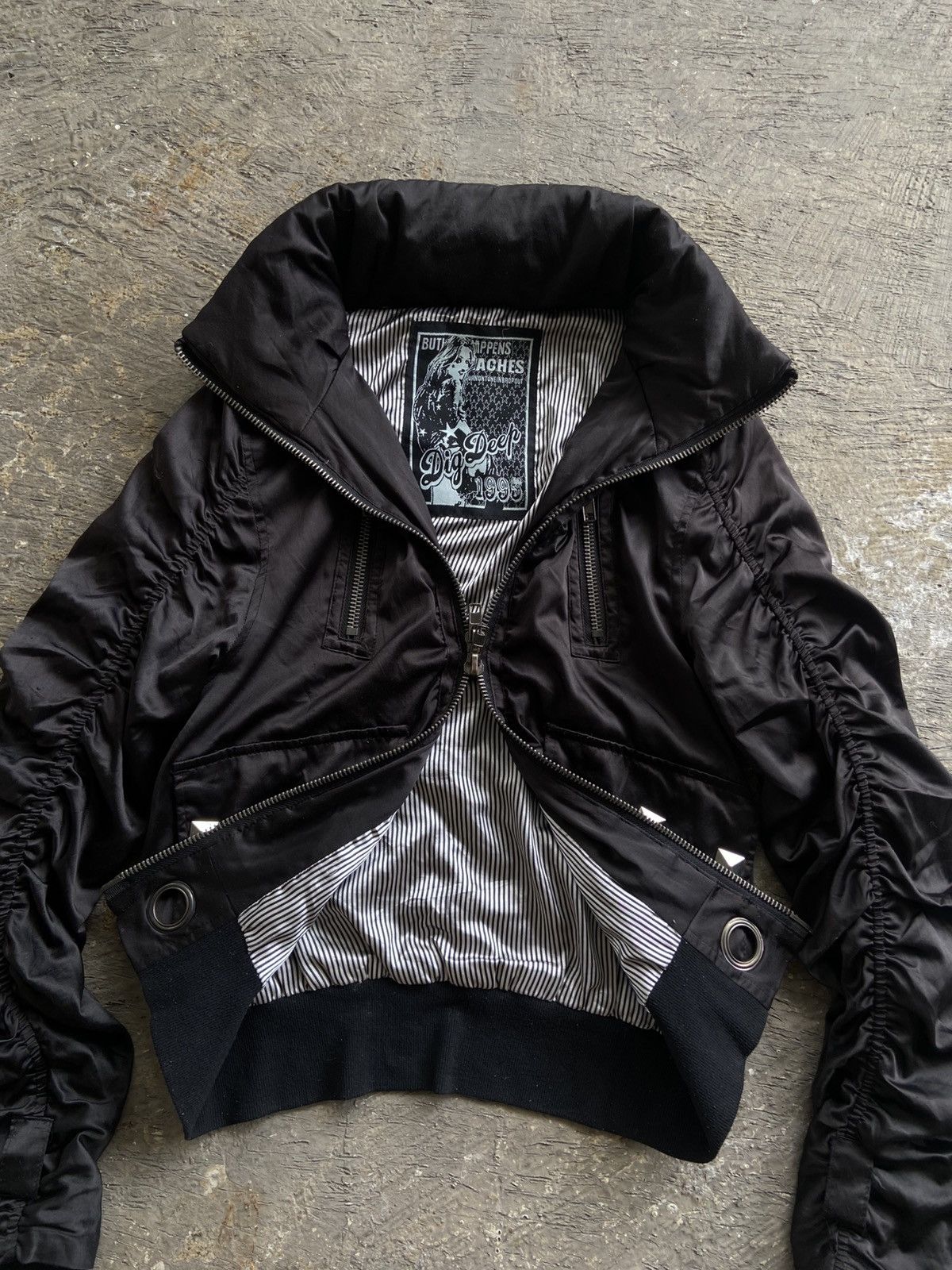 Le Grande Bleu (L.G.B.) 2000s Dig Deep - Vkei Apocalypse LGB Style Bono Jacket Size US L / EU 52-54 / 3 - 3 Thumbnail