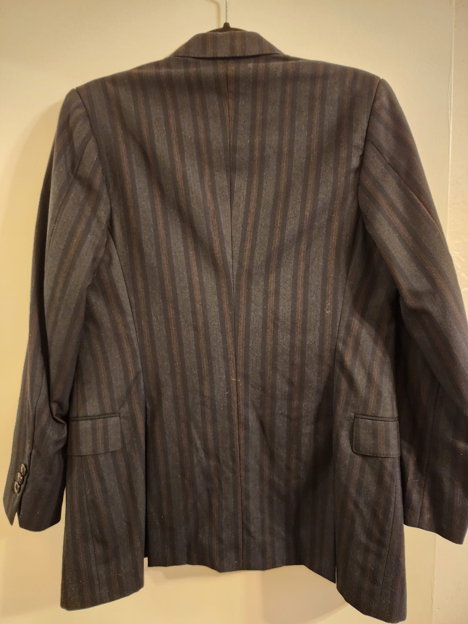 Etro Etro Dark Gray Stripe Suit 38R NWOT Size 38R - 3 Thumbnail
