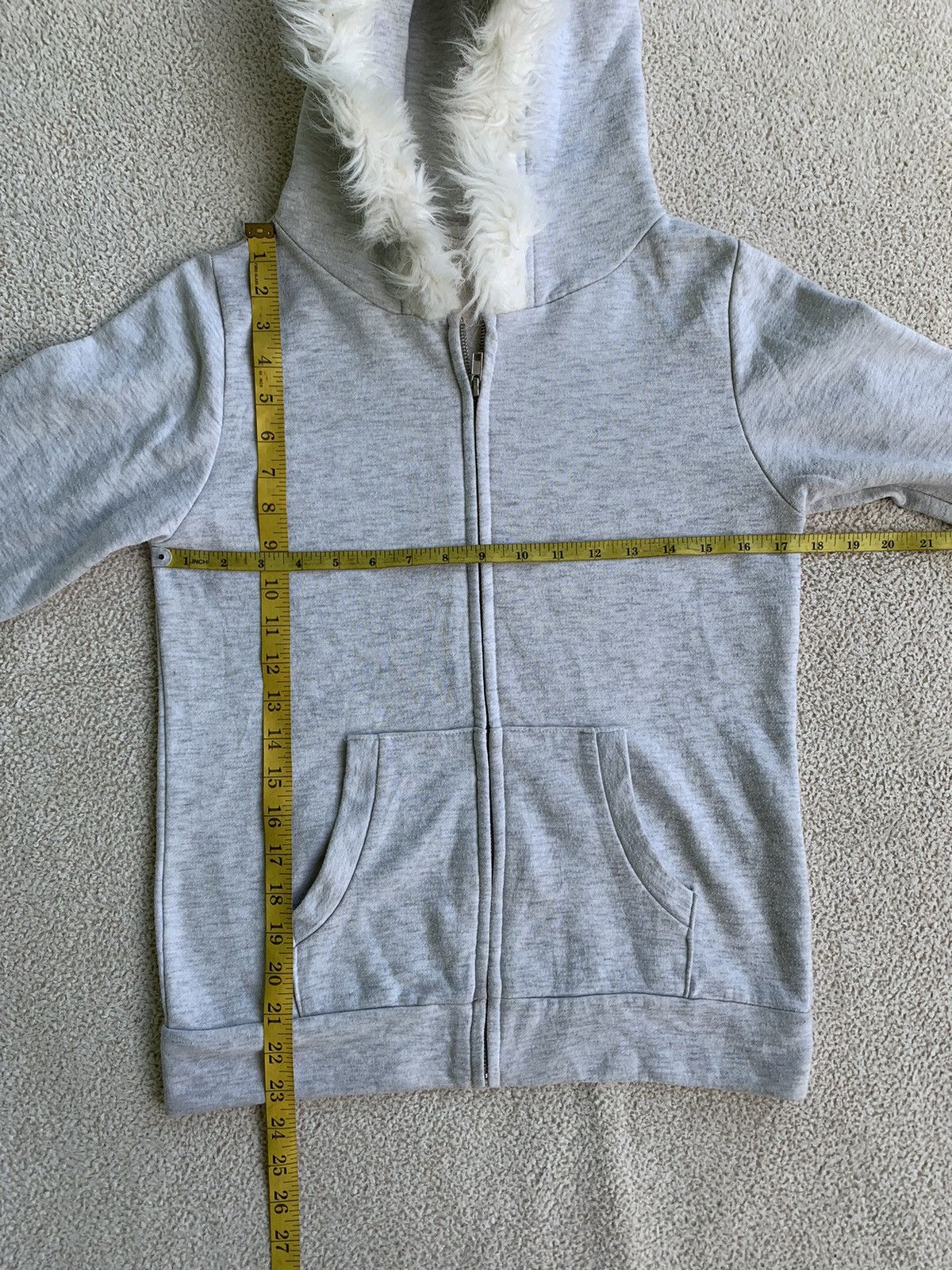 If Six Was Nine × Japanese Brand × Le Grande Bleu (L.G.B.) Japanese Dreamy Minx Fur Zip Hoodie Jacket Size US S / EU 44-46 / 1 - 9 Thumbnail