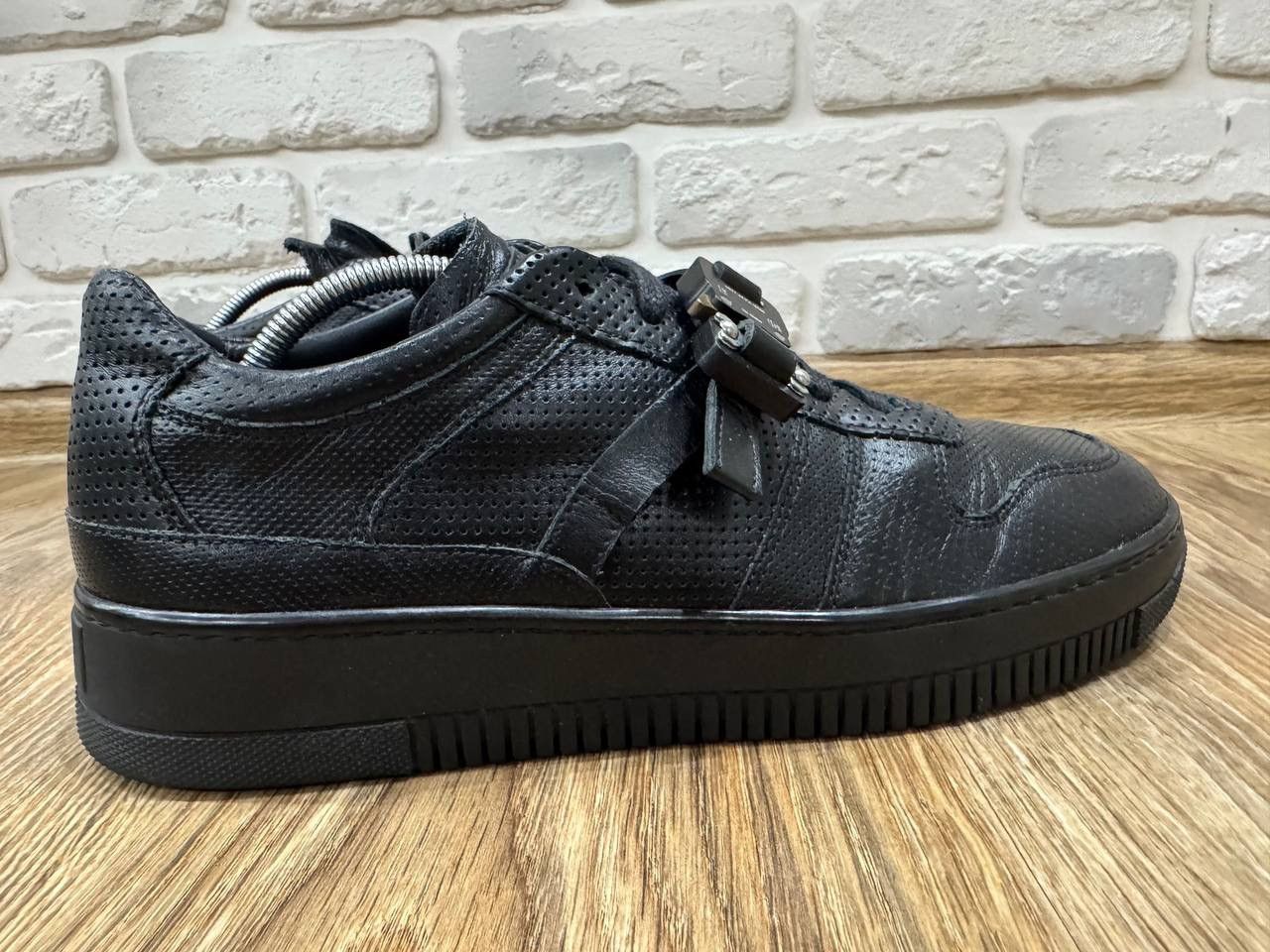1017 ALYX 9SM 1017 ALYX 9SM Black Leather Buckle Sneakers Size US 8.5 / EU 41-42 - 10 Thumbnail