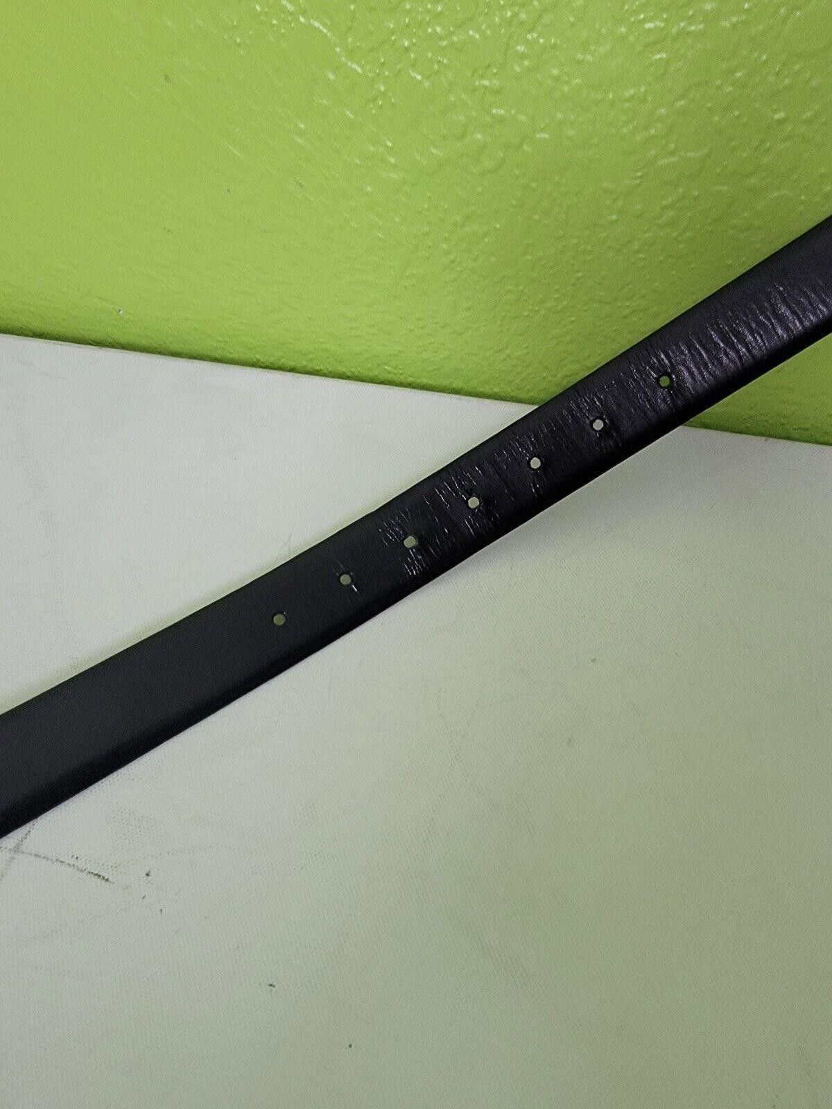 Perry Ellis Perry Ellis Black Brown Reversible Mens Belt 40" Long Size ONE SIZE - 3 Thumbnail