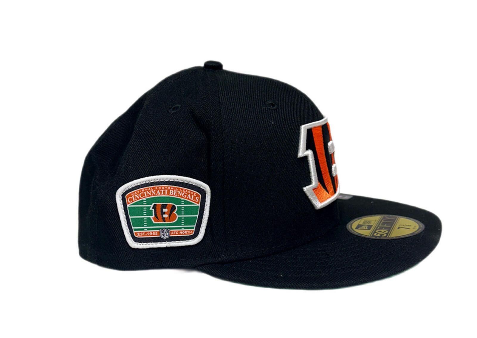 New Era New Era Cincinnati Bengals NFL Side Patch 59FIFTY 7 3/8 Size ONE SIZE - 3 Thumbnail