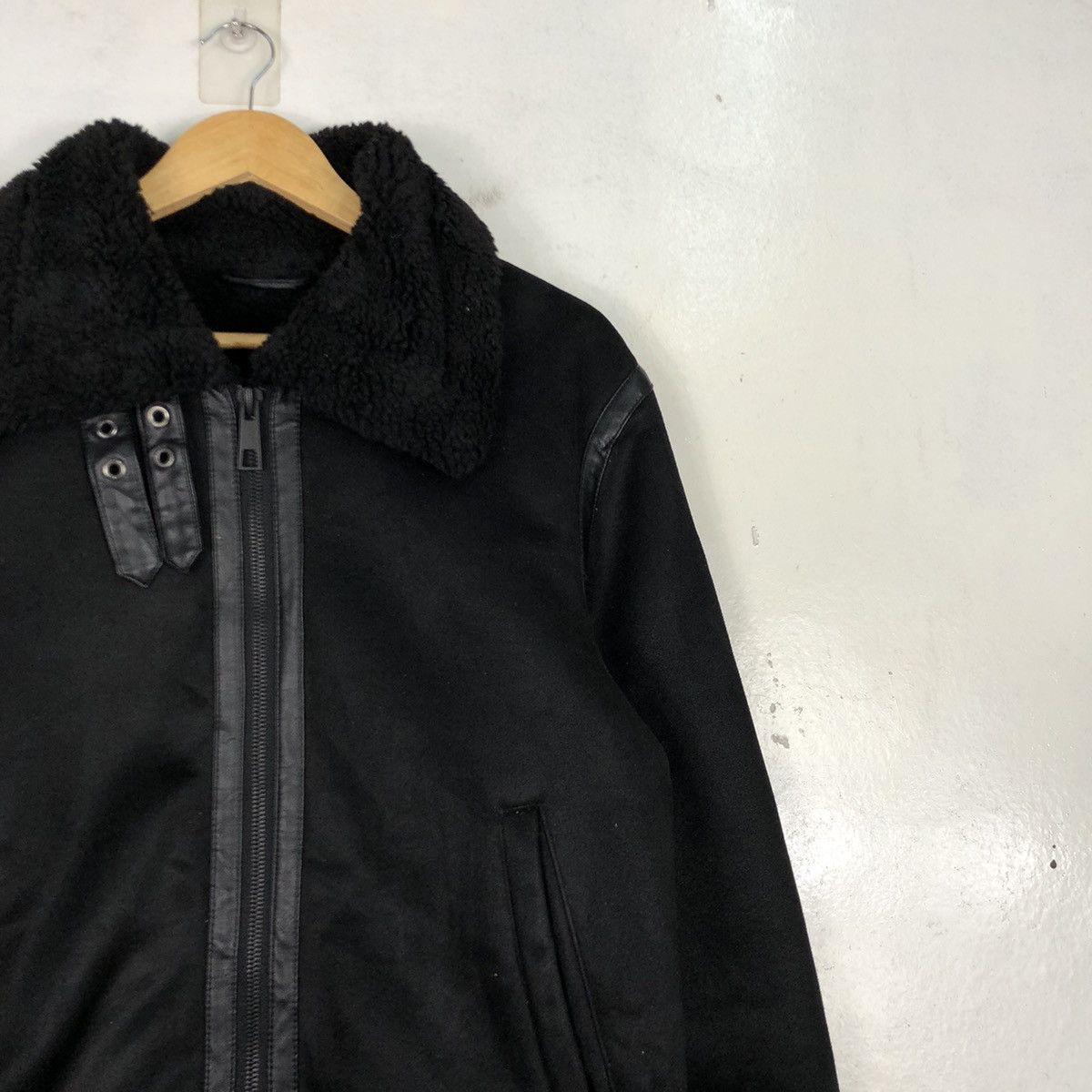 Other × Zara Sherpa Sherling Sheepskin Style Jackets Size US S / EU 44-46 / 1 - 5 Thumbnail