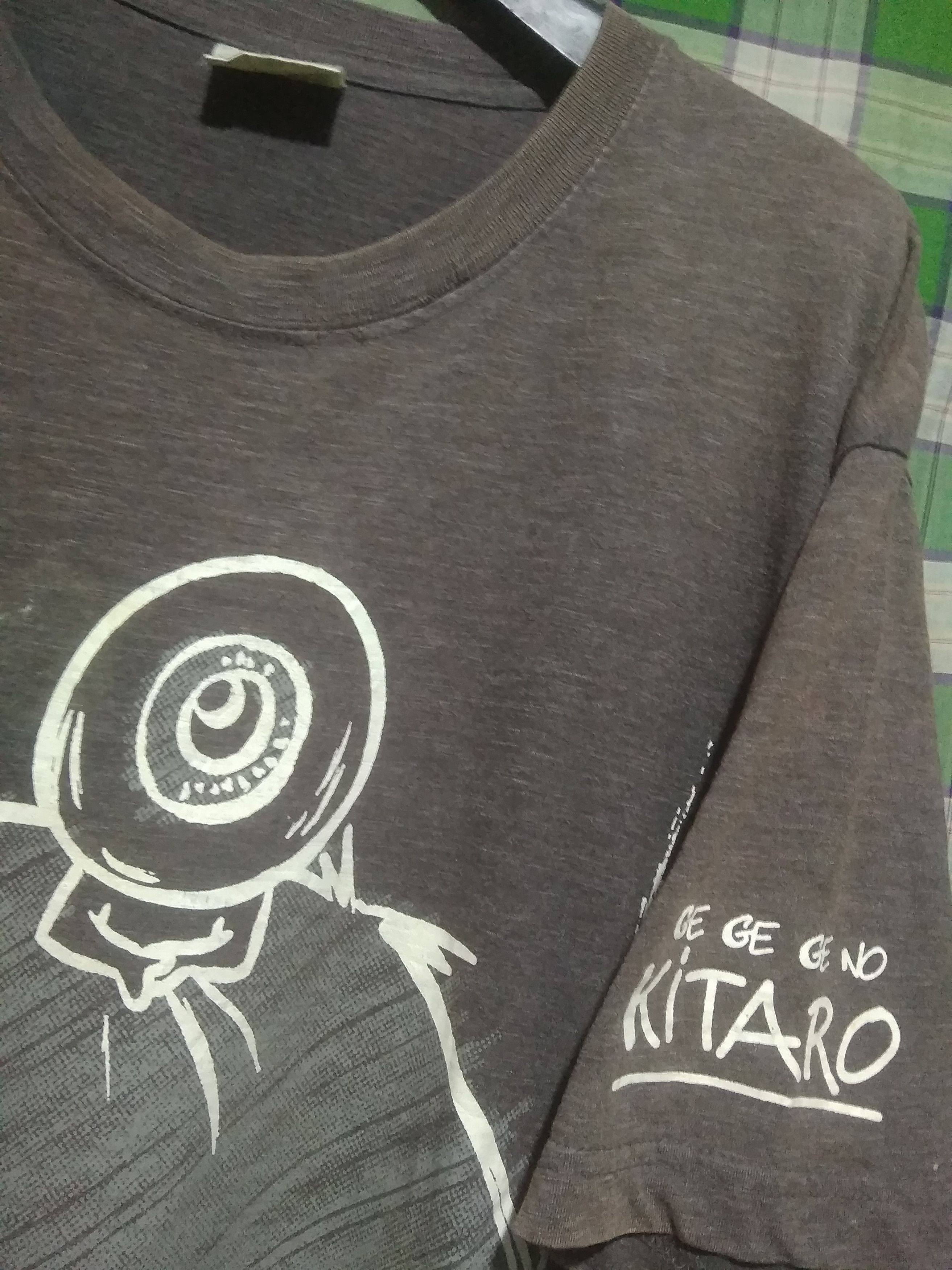 Anime Vintage anime GeGeGe No Kitaro t shirt manga cartoon rare Size US XL / EU 56 / 4 - 5 Thumbnail