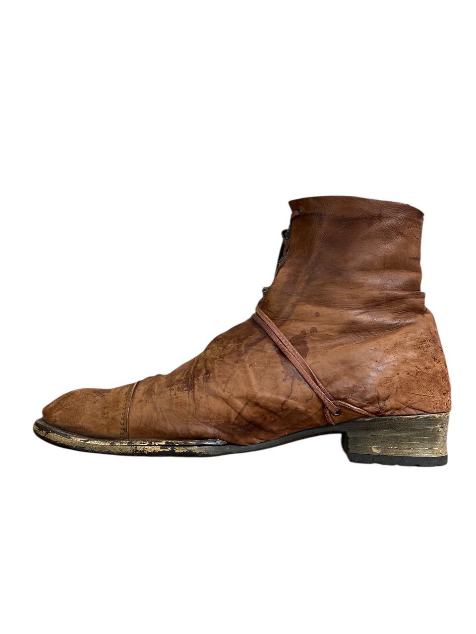Alfredo Bannister Alfredo Bannister Deconstructed Folded Sock Boots Size US 10 / EU 43 - 16 Thumbnail