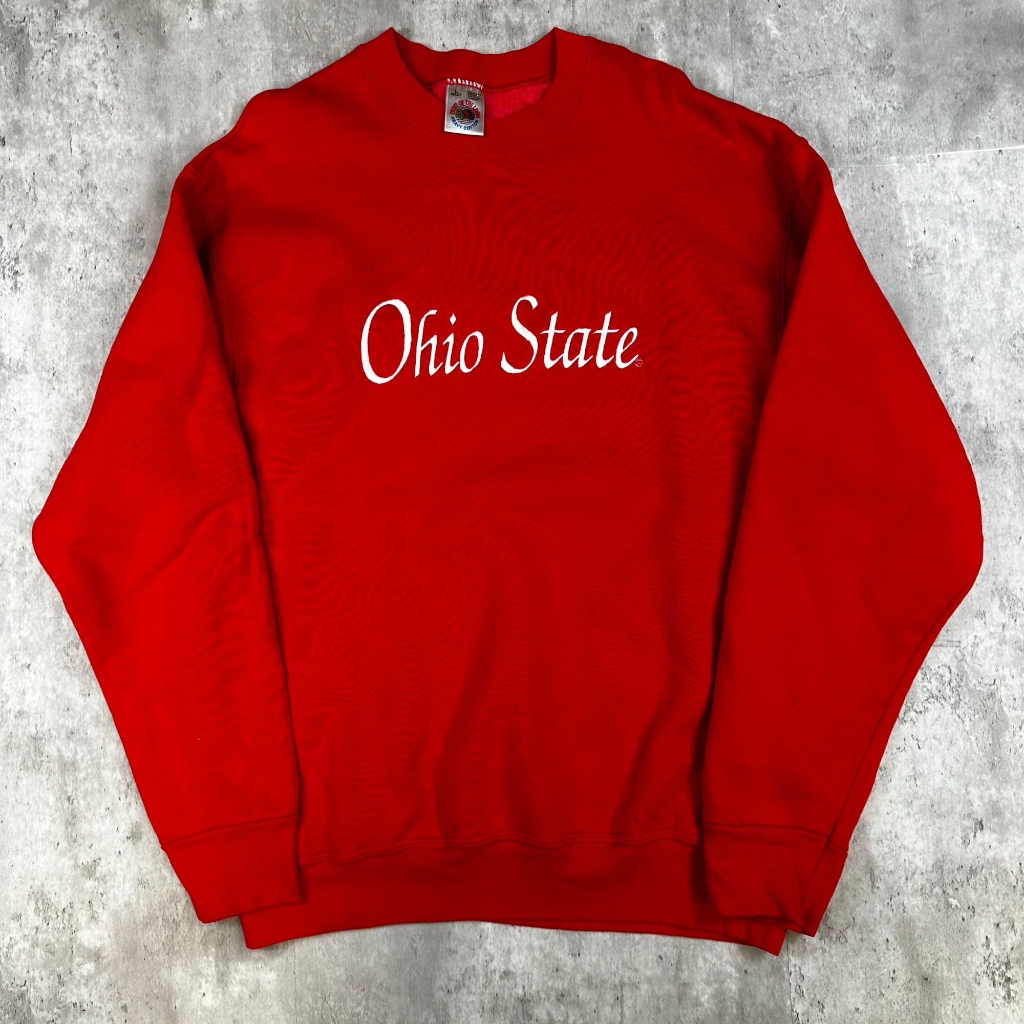 Fruit Of The Loom Ohio State Red Crewneck Sweatshirt L Adult Fruit Of The Loom Size US L / EU 52-54 / 3 - 1 Thumbnail