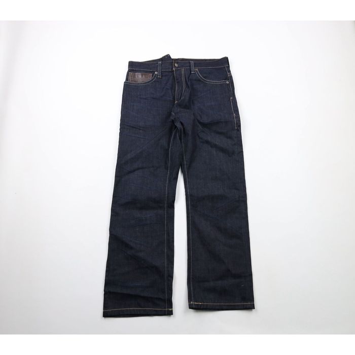 Levi's Levis 514 Straight Fit Special Edition Leather Trim Jeans | Grailed