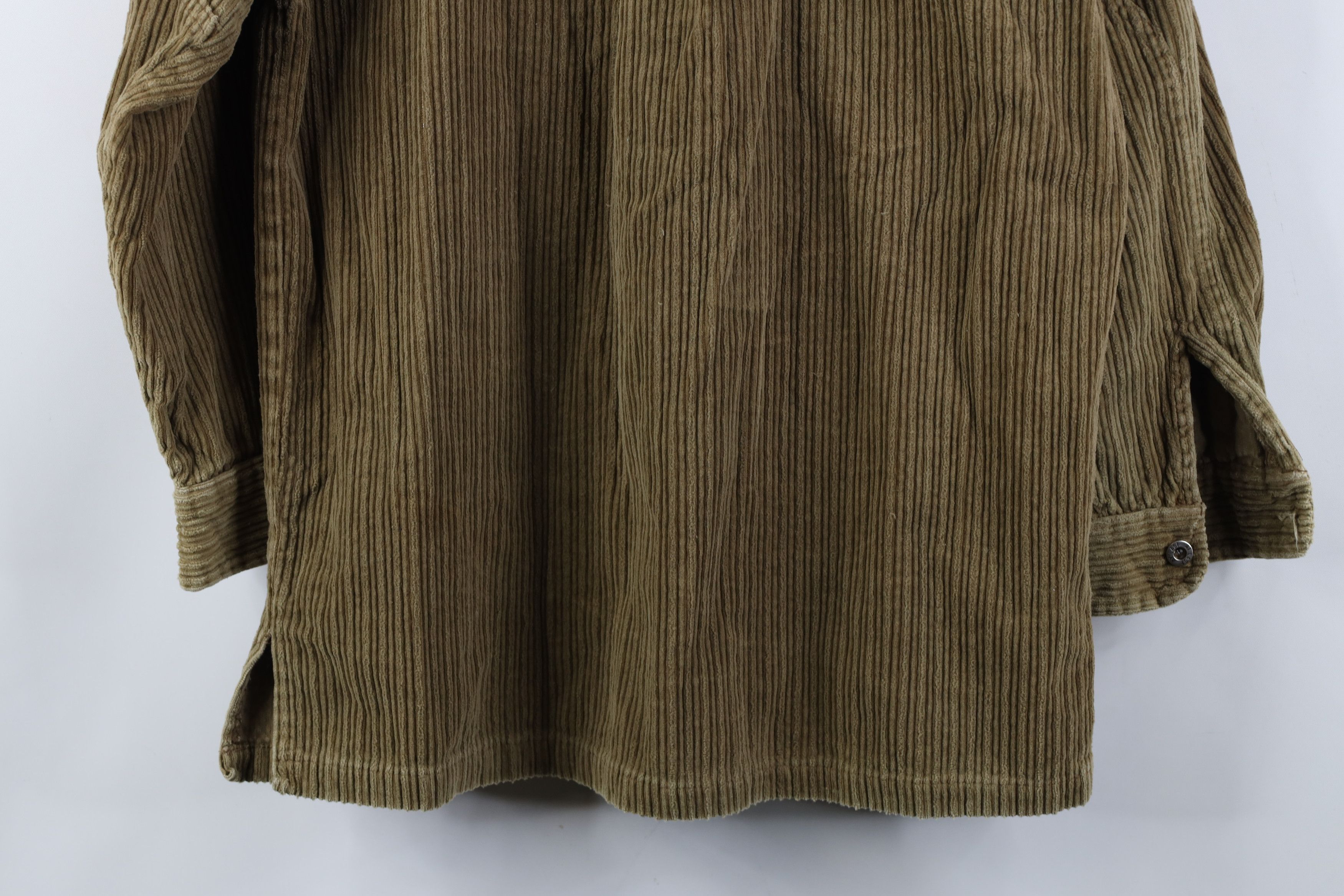 Vintage Vintage 90s Y2K Streetwear Babydoll Corduroy Shirt Jacket Size M / US 6-8 / IT 42-44 - 14 Thumbnail