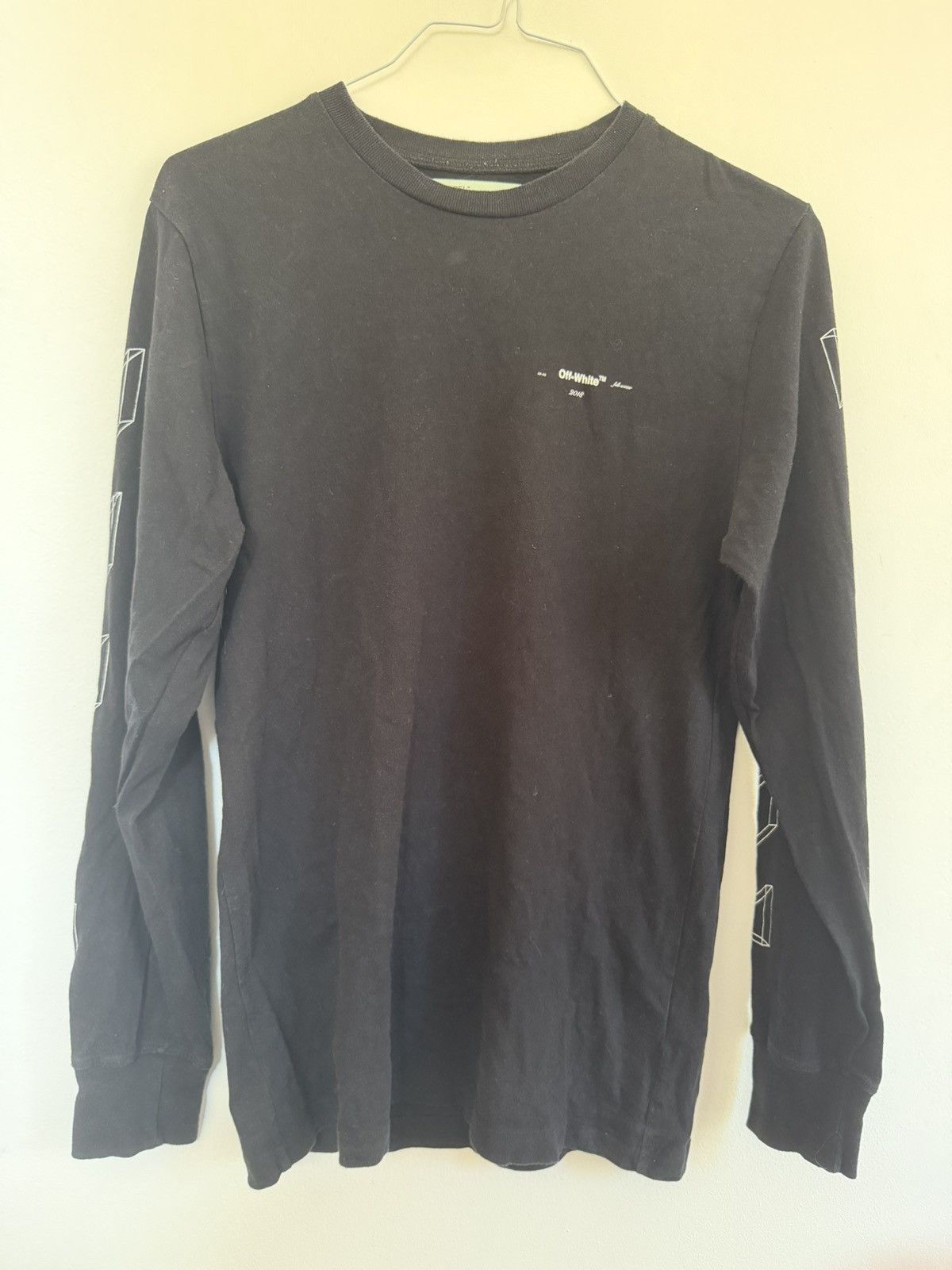 Off-White Off White 3D Marker Long Sleeve TEE Size US S / EU 44-46 / 1 - 3 Thumbnail