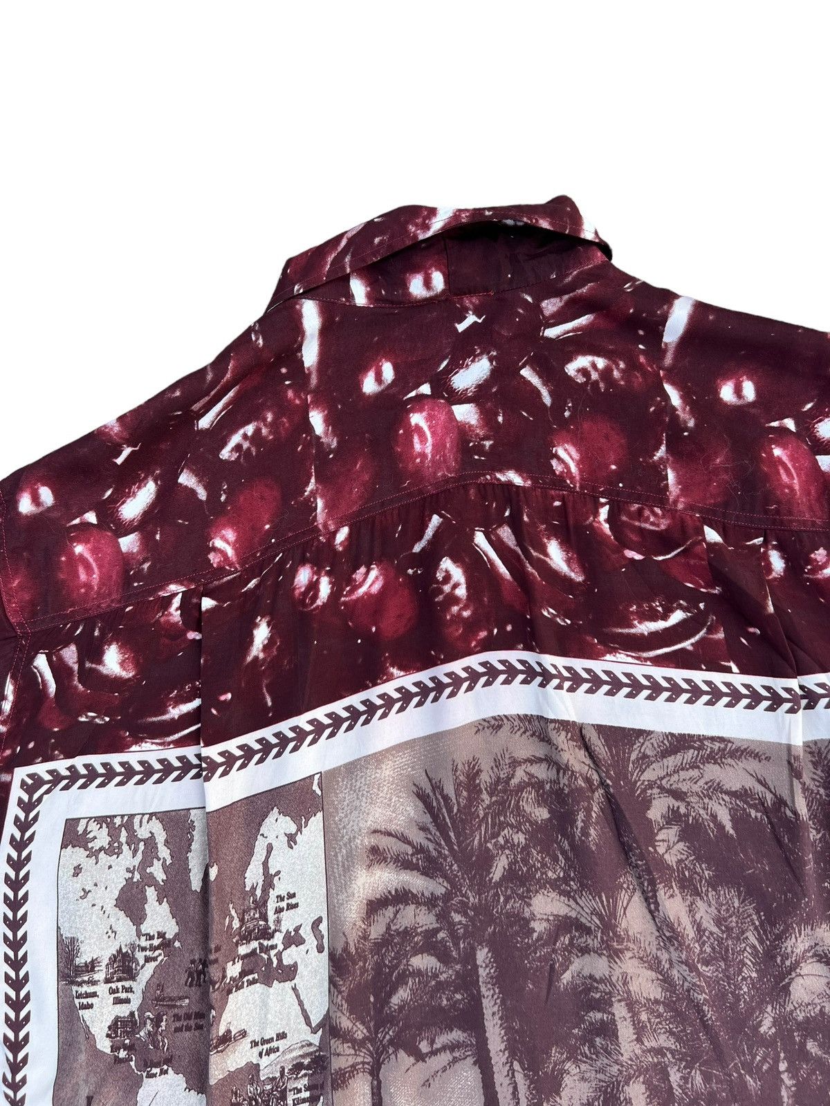 Cortigiani Cortigiani Made in Italy Egypt Rayon Oversized Art Shirt Size US XL / EU 56 / 4 - 4 Thumbnail