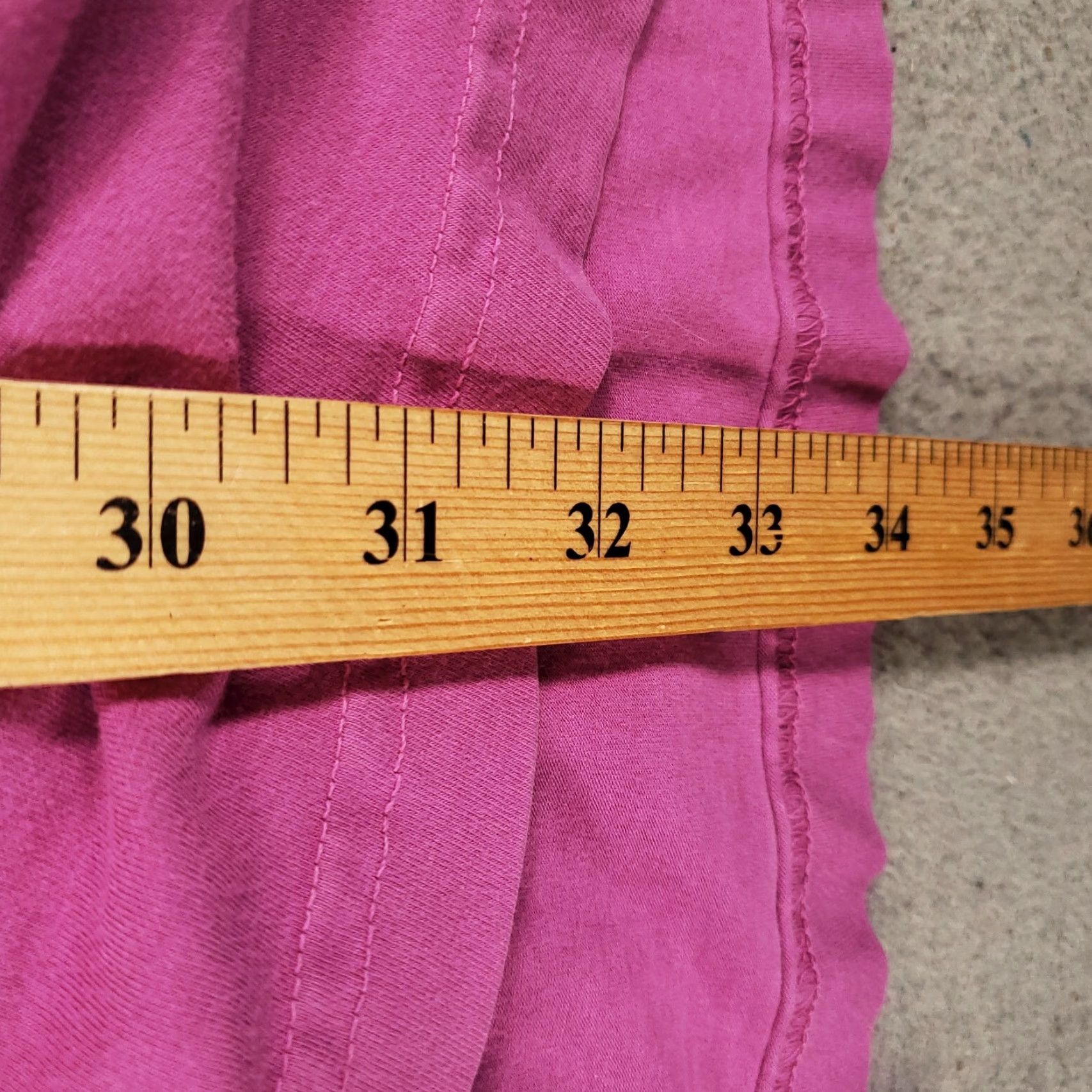 Pinko VINTAGE Bryn Walker Top Womens XL Pink Pleated Ruched Front Organic Cotton Bamboo Size XL / US 12-14 / IT 48-50 - 6 Thumbnail