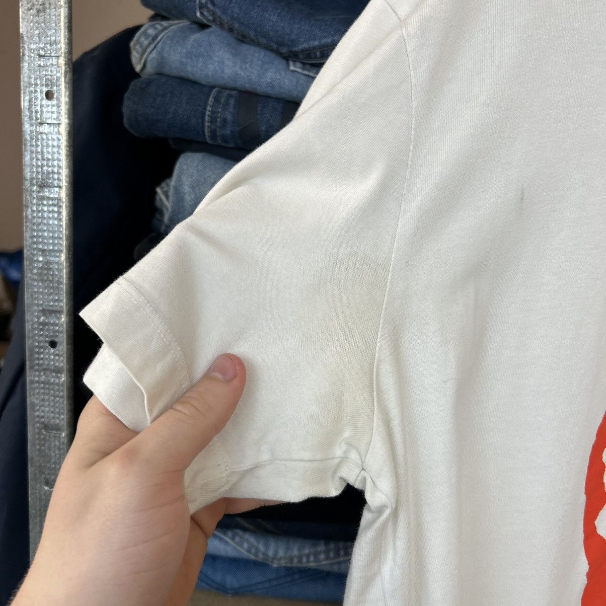 McQ Alexander McQueen Luxury Alexander McQueen MCQ Big logo streetwear tee Size US XL / EU 56 / 4 - 4 Thumbnail