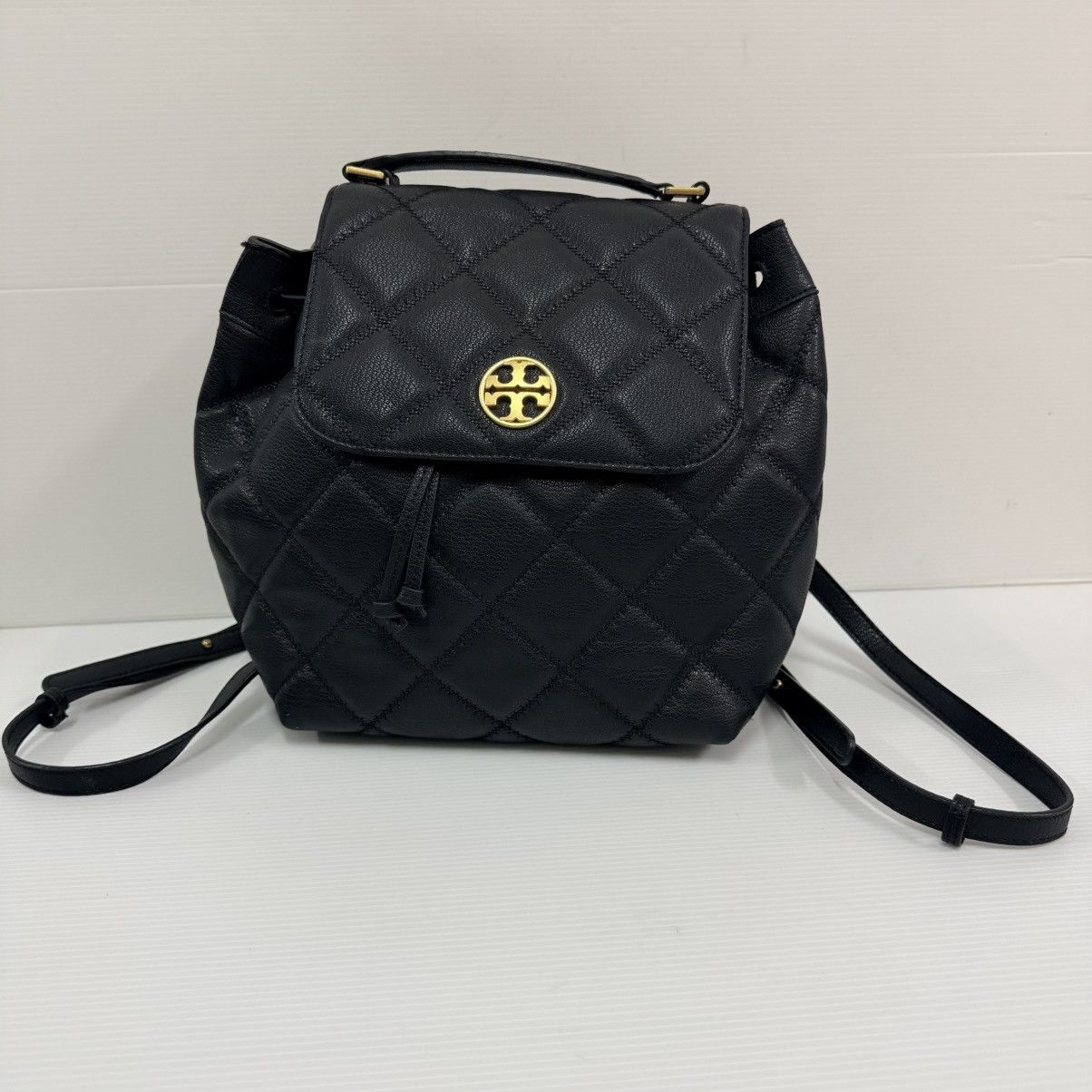 Tory Burch Tory Burch Leather Backpack Bag Size ONE SIZE - 1 Thumbnail