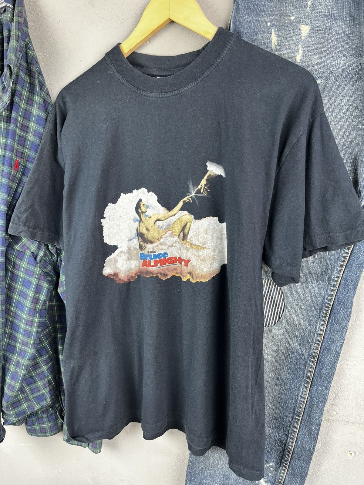 Vintage Vintage Bruce Almighty Movie Promo Shirt 2003 Jim Carrey Size US L / EU 52-54 / 3 - 5 Thumbnail