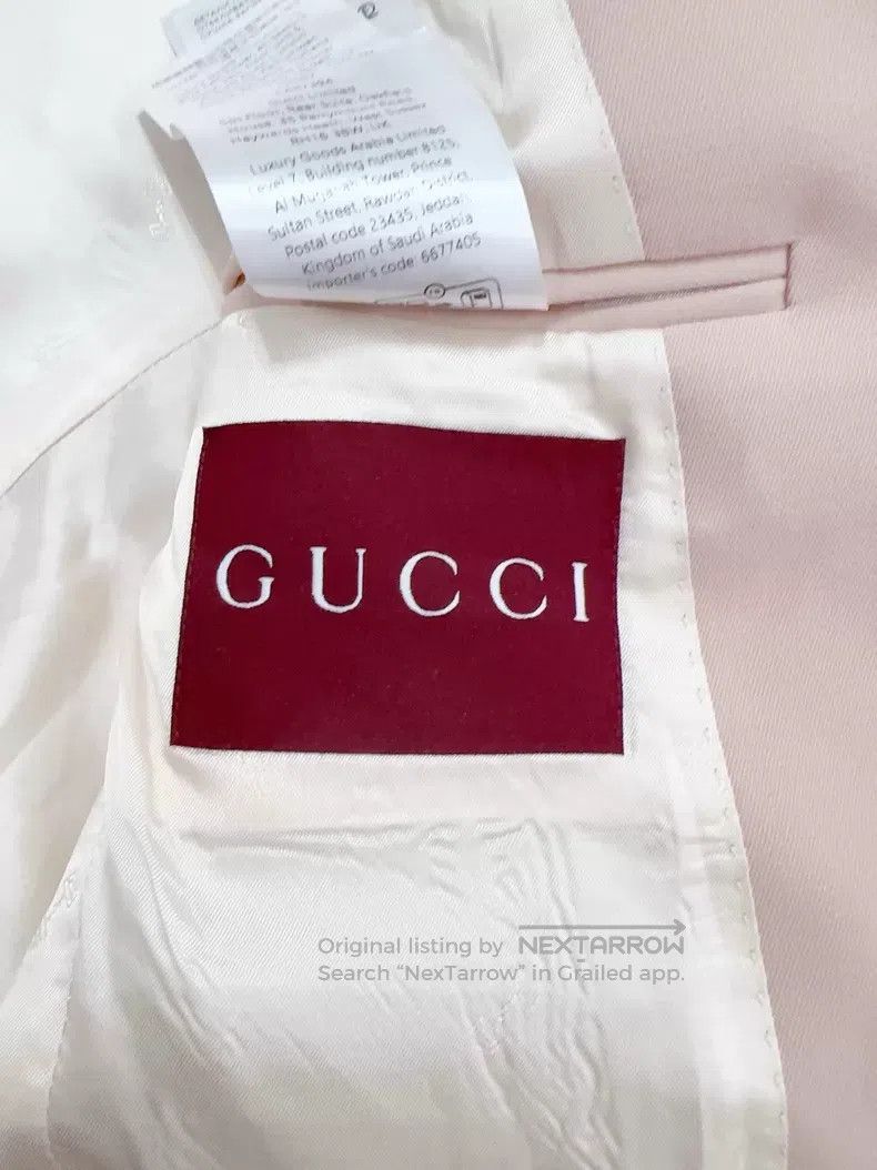 Gucci Gucci 24 autumn and winter show style suit jacket Size S / US 4 / IT 40 - 3 Thumbnail