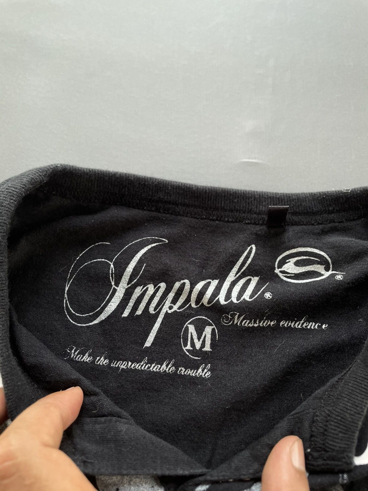 20471120 Japanese Poem Impala Gothic Grunge Ifisixwasnine Lgb Style Size US M / EU 48-50 / 2 - 8 Thumbnail