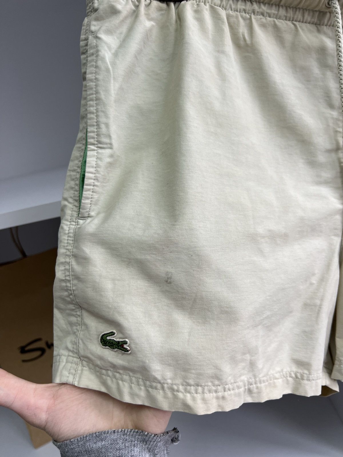 Lacoste × Vintage Vintage Lacoste Chino Shorts Size US 34 / EU 50 - 6 Thumbnail