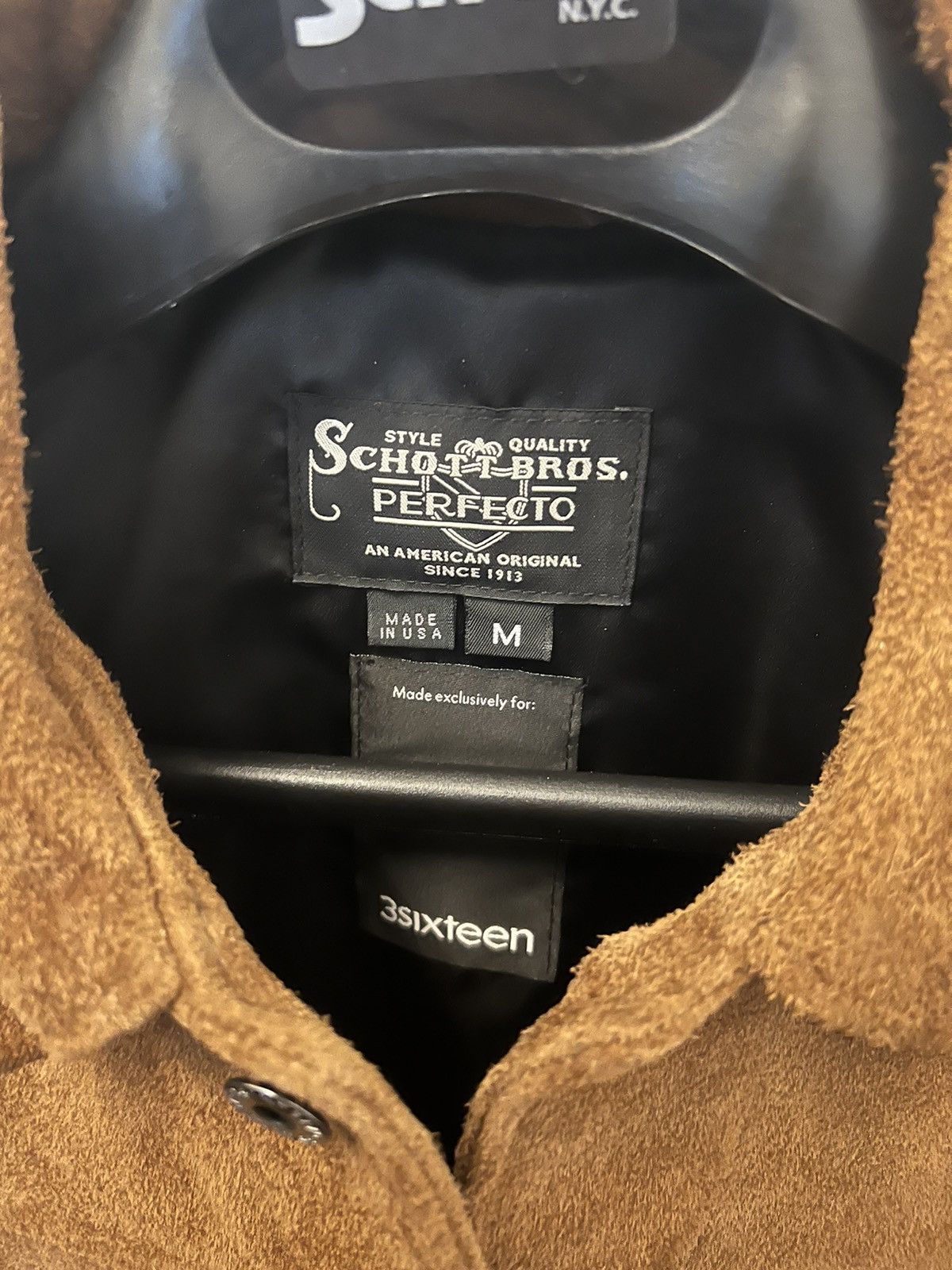 3sixteen × Schott Schott for 3Sixteen Suede Type 3S Size US M / EU 48-50 / 2 - 3 Thumbnail