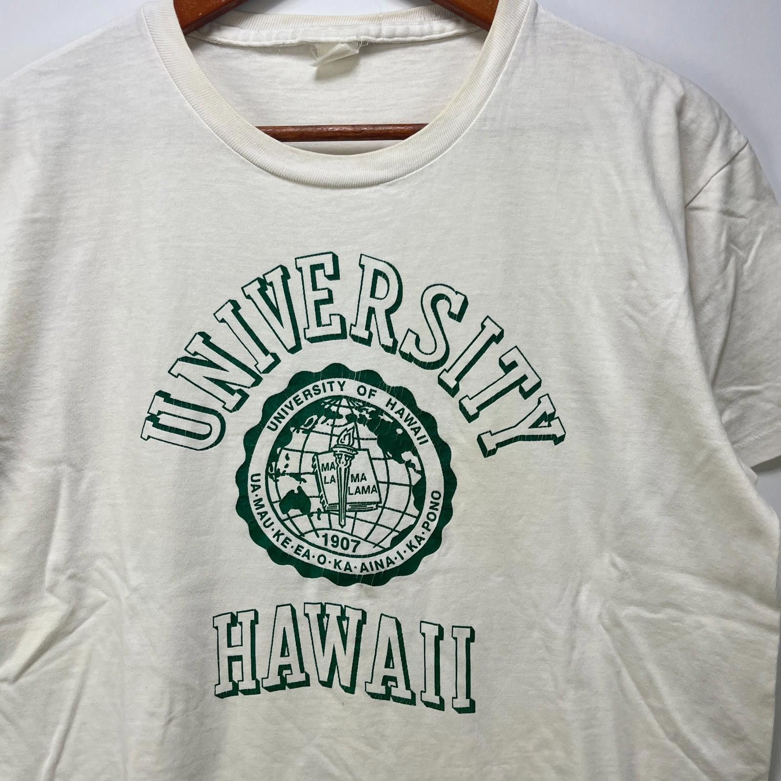 Vintage Vintage 80s University Of Hawaii T Shirt Medium Size US M / EU 48-50 / 2 - 2 Thumbnail