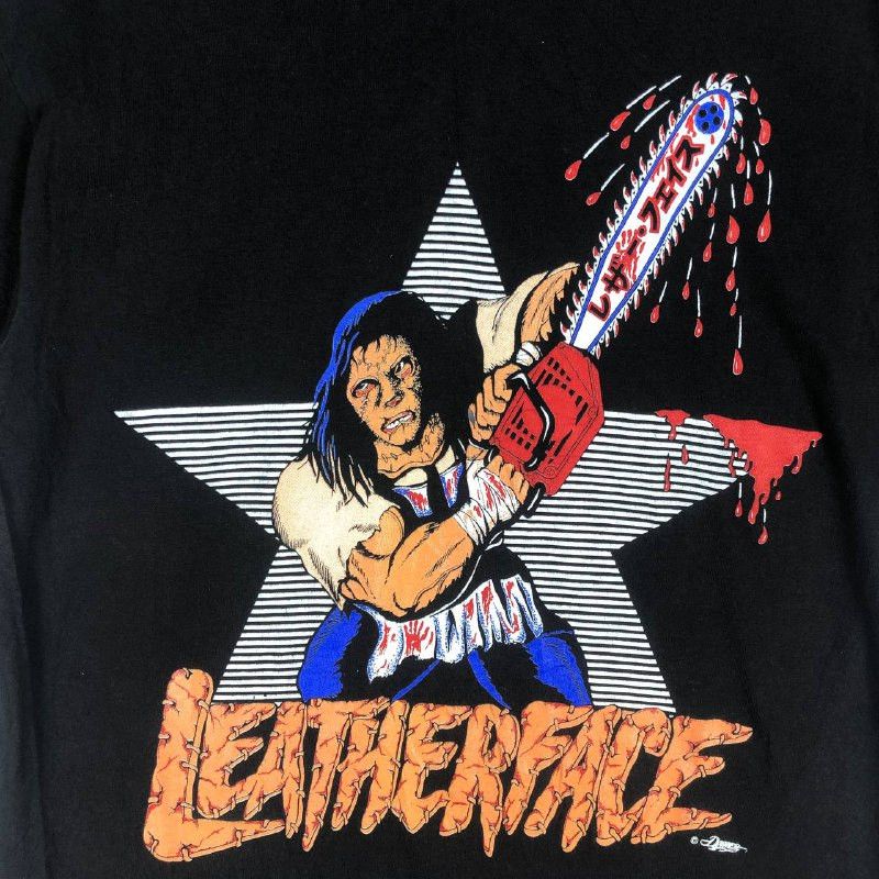 Vintage Rare!!! Vintage Leatherface Gusty Japan Men T-Shirt Size US M / EU 48-50 / 2 - 5 Thumbnail