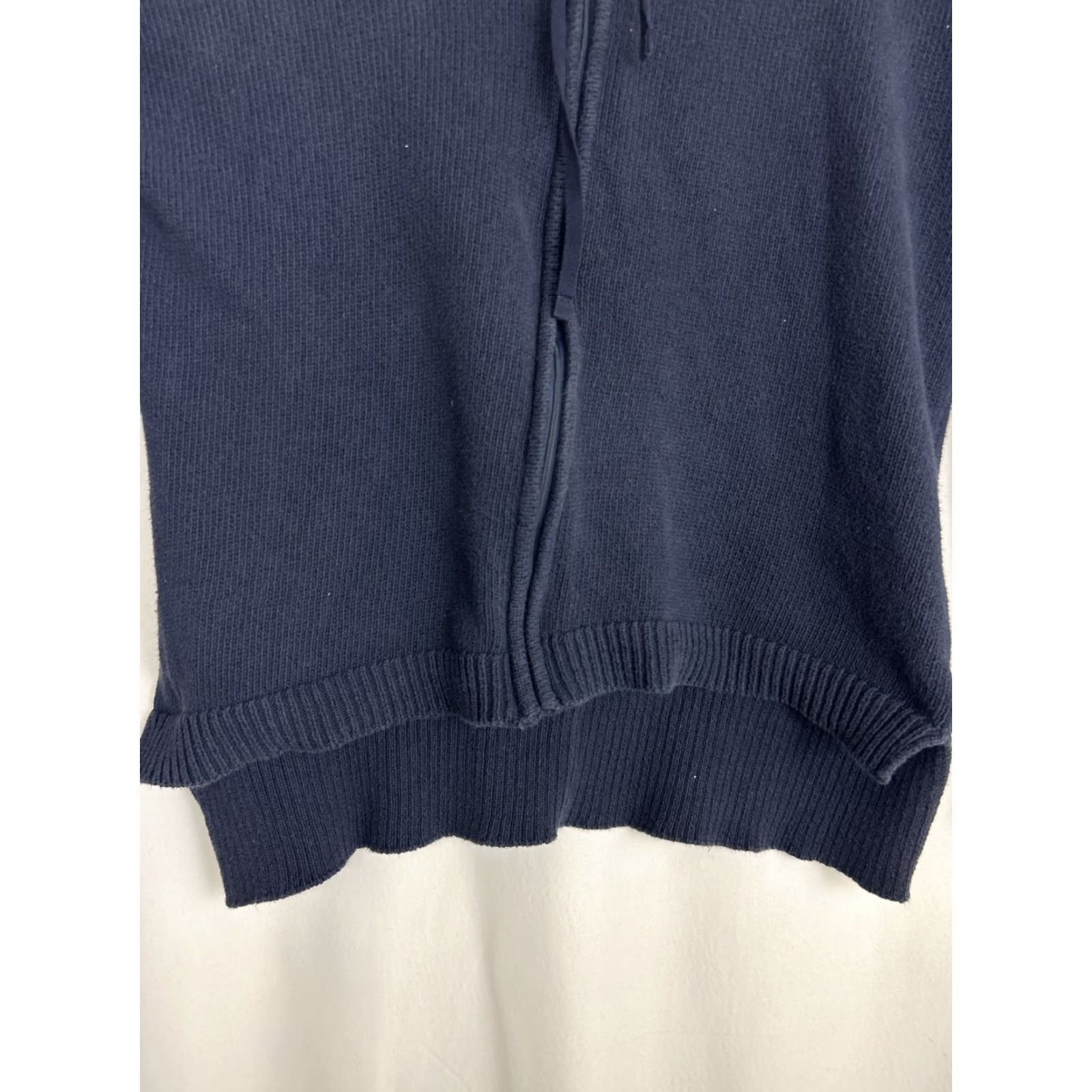 Athleta Athleta Revive Navy Knit Hoodie Full Zip Women’s Medium Size M / US 6-8 / IT 42-44 - 7 Thumbnail