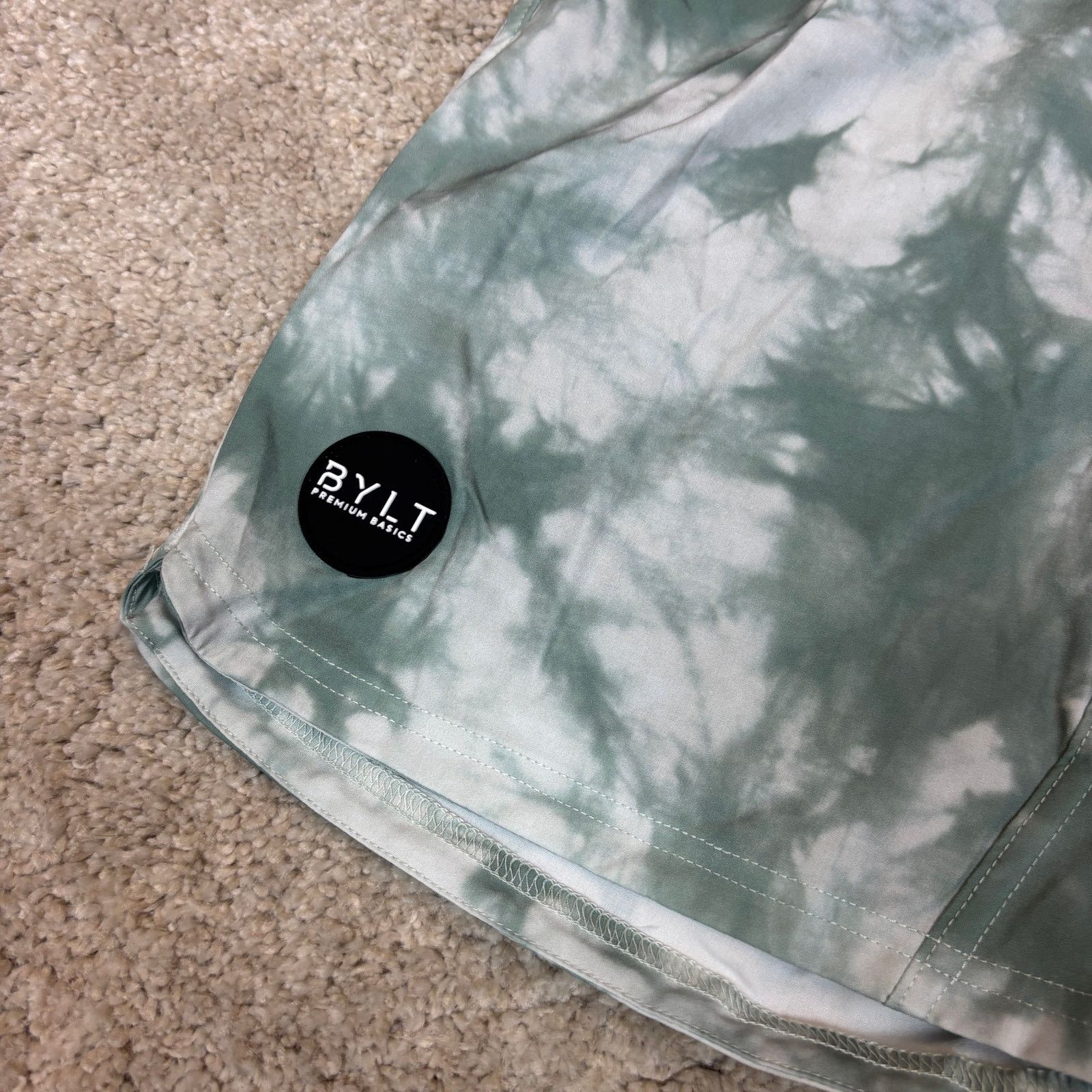 Other NWT Bylt Premium Basics Active Lined Tie Dye 7" Shorts Men M Size US 28 / EU 44 - 2 Thumbnail