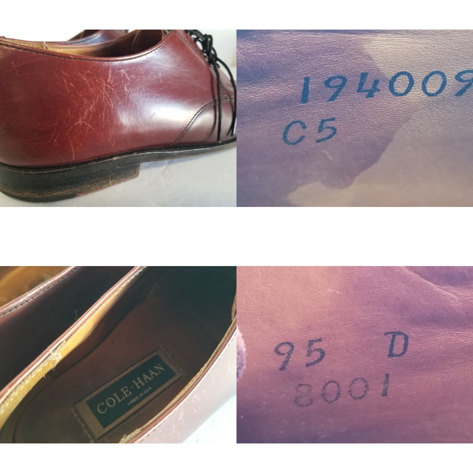 Cole Haan Cole Haan Cap-toe Oxford LEATHER SOLE Size 9.5 D USA Made Dress Oxford Mens Leather Sole Cap Toe Brown Size US 10 / EU 43 - 10 Thumbnail