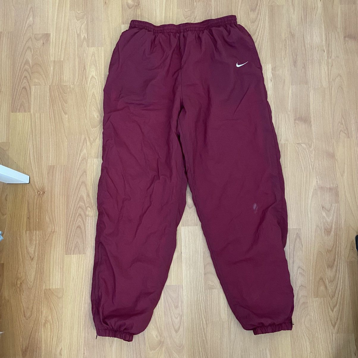 Vintage Nike Men’s Logo Lined Windbreaker Pants Size XXL