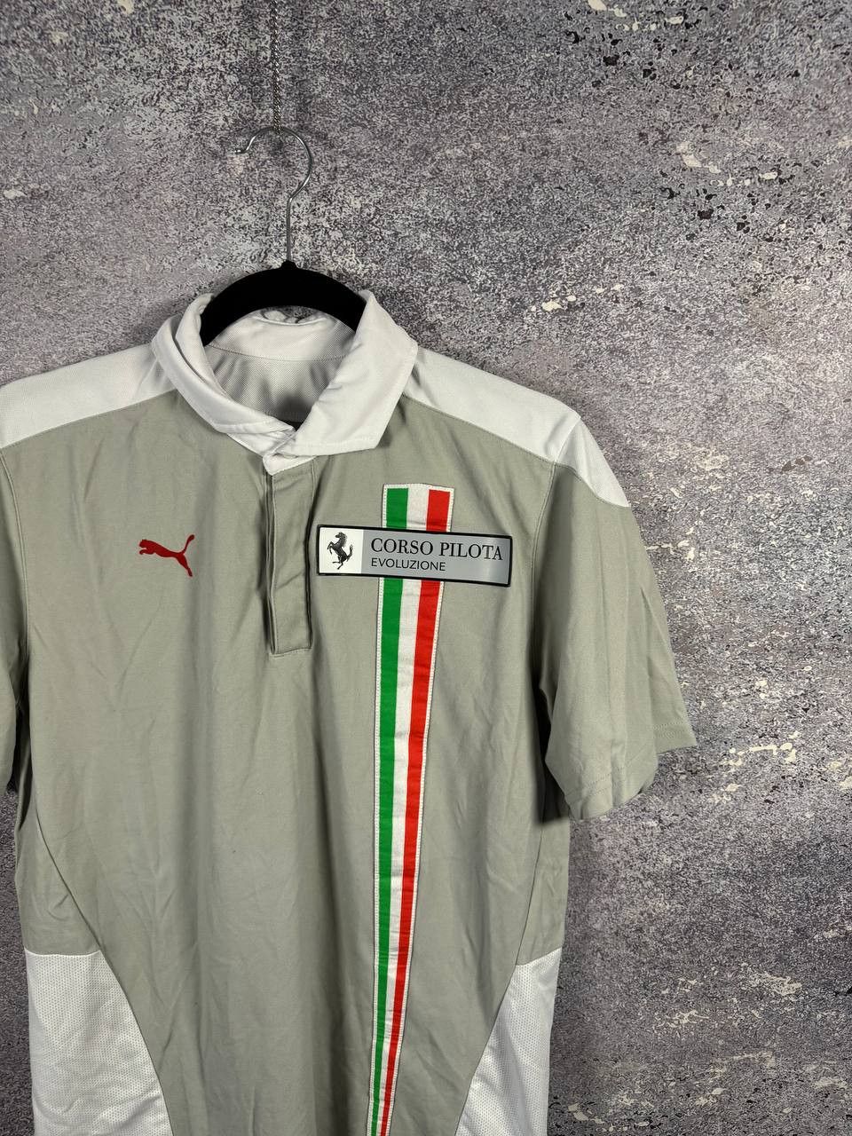 Ferrari × Formula 1 × Puma Vintage Puma Ferraru Corso Pilota Evoluzione Polo Shirt M sz Size US M / EU 48-50 / 2 - 3 Thumbnail
