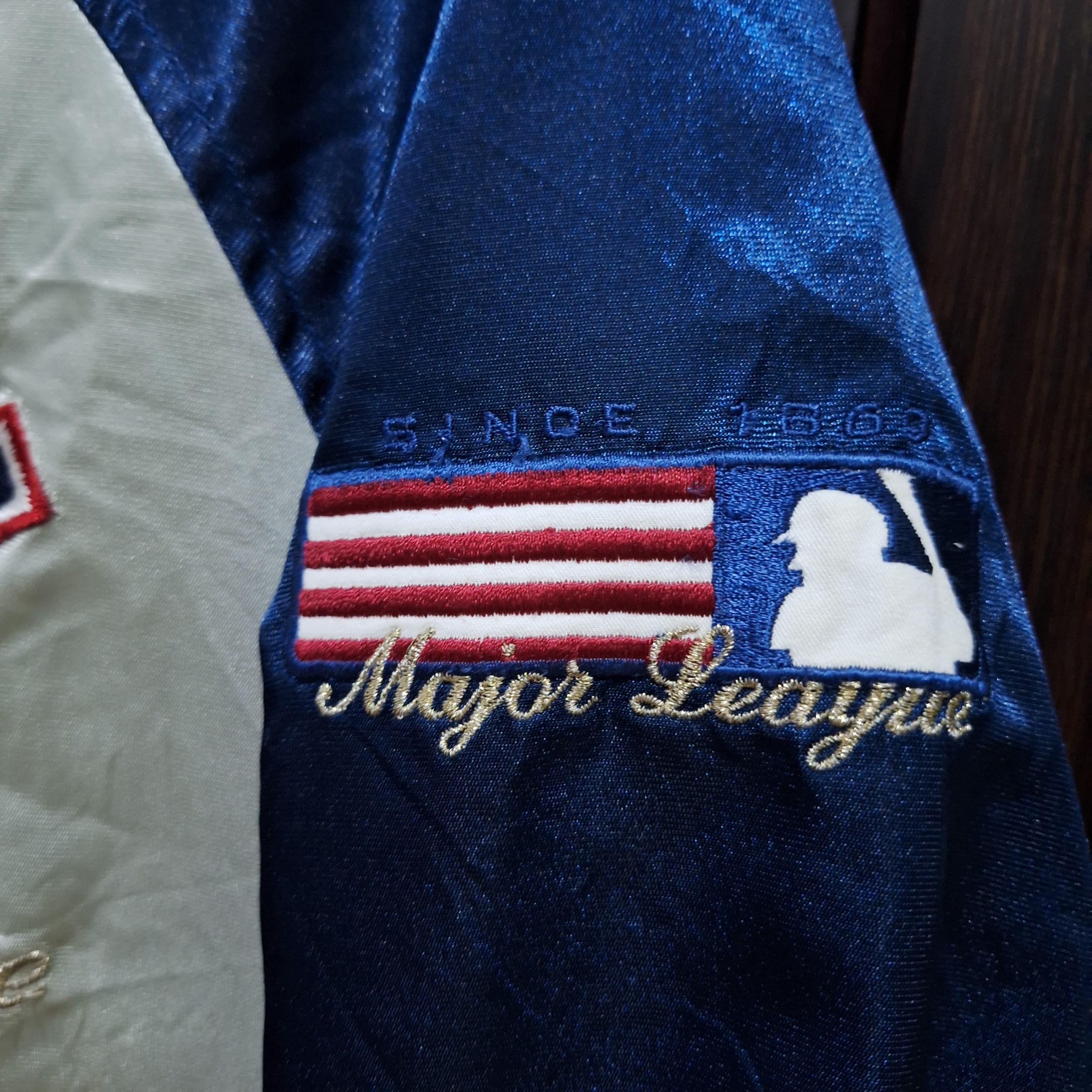 MLB MLB Yankees Varsity Sateen Jacket Size US L / EU 52-54 / 3 - 4 Thumbnail