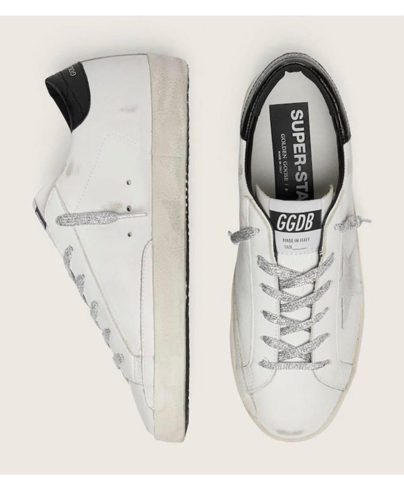 Golden Goose Golden Goose Super Star Sneakers Size US 7.5 / IT 37.5 - 3 Thumbnail