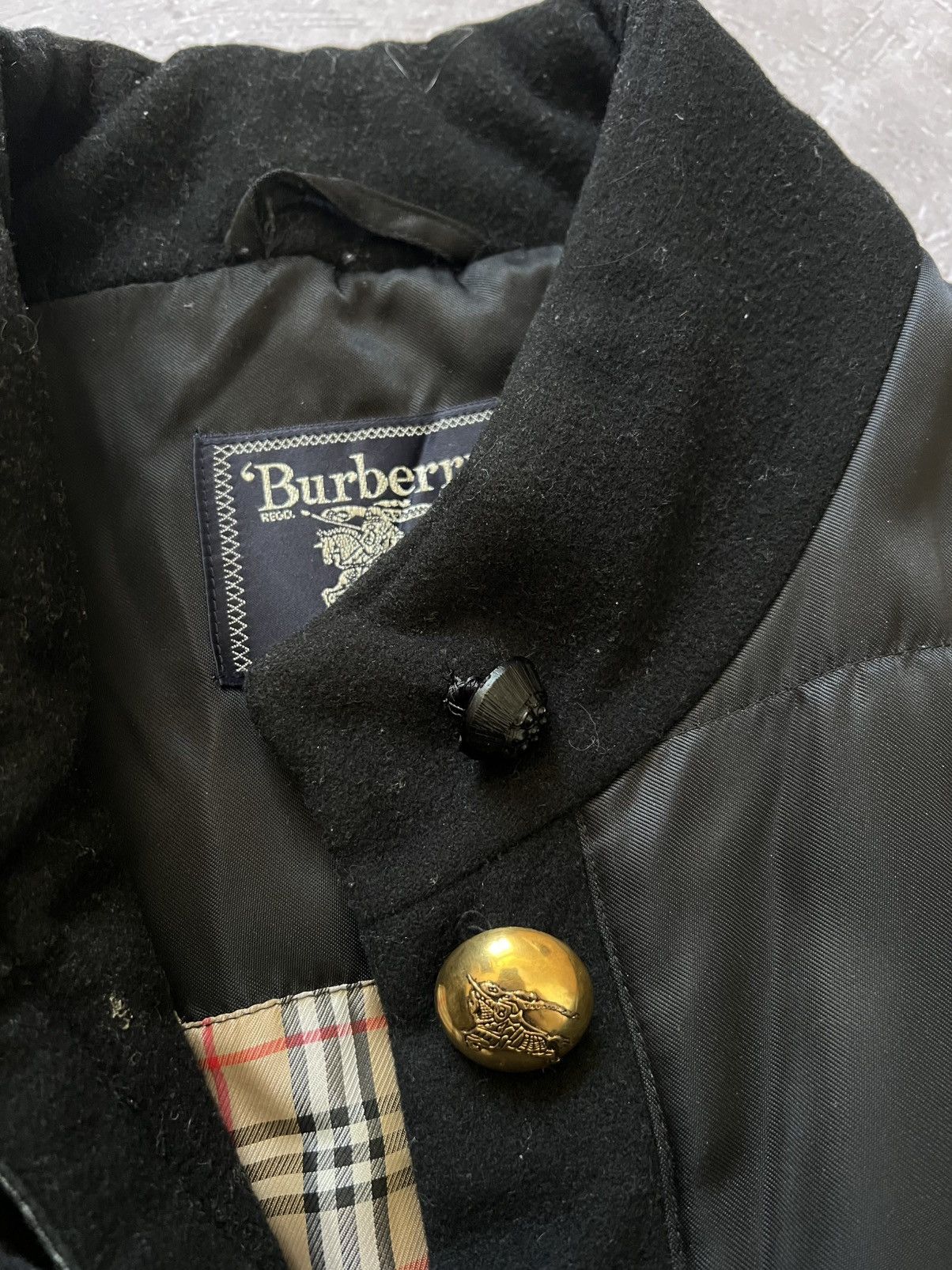 Burberry Burberrys Women's Quilted Jacket Nova Check Nylon Lining 44 Size M / US 6-8 / IT 42-44 - 15 Thumbnail