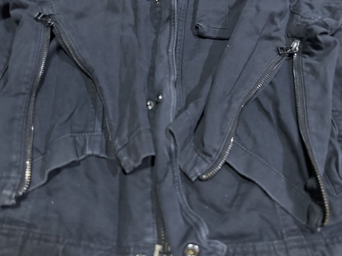 Designer × Ermenegildo Zegna × Z Zegna 🔥Vintage Ermenegildo Zegna Biker Jacket Detachable Wire Edge Size US M / EU 48-50 / 2 - 16 Thumbnail