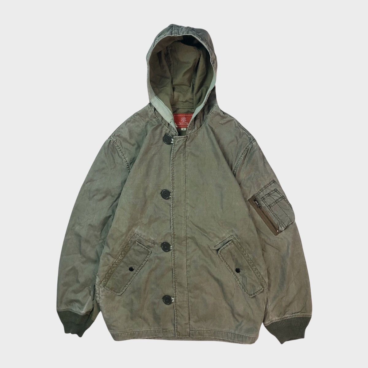 Avirex × Vintage OFFER ME | Avirex Military Officer Uniform Parka Jacket Size US M / EU 48-50 / 2 - 1 Thumbnail