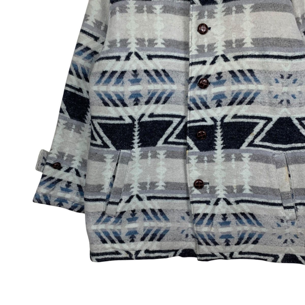 Vintage Vintage 90’s ULCOLOU Nordic Pattern Coat Jacket #2869-C129 Size US M / EU 48-50 / 2 - 5 Thumbnail